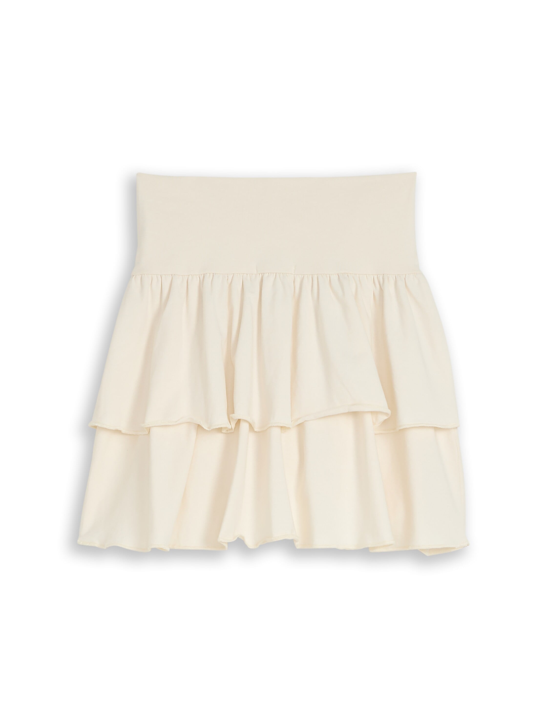 TOM TAILOR Faltenrock mit Stretch und extra breitem Gummizug