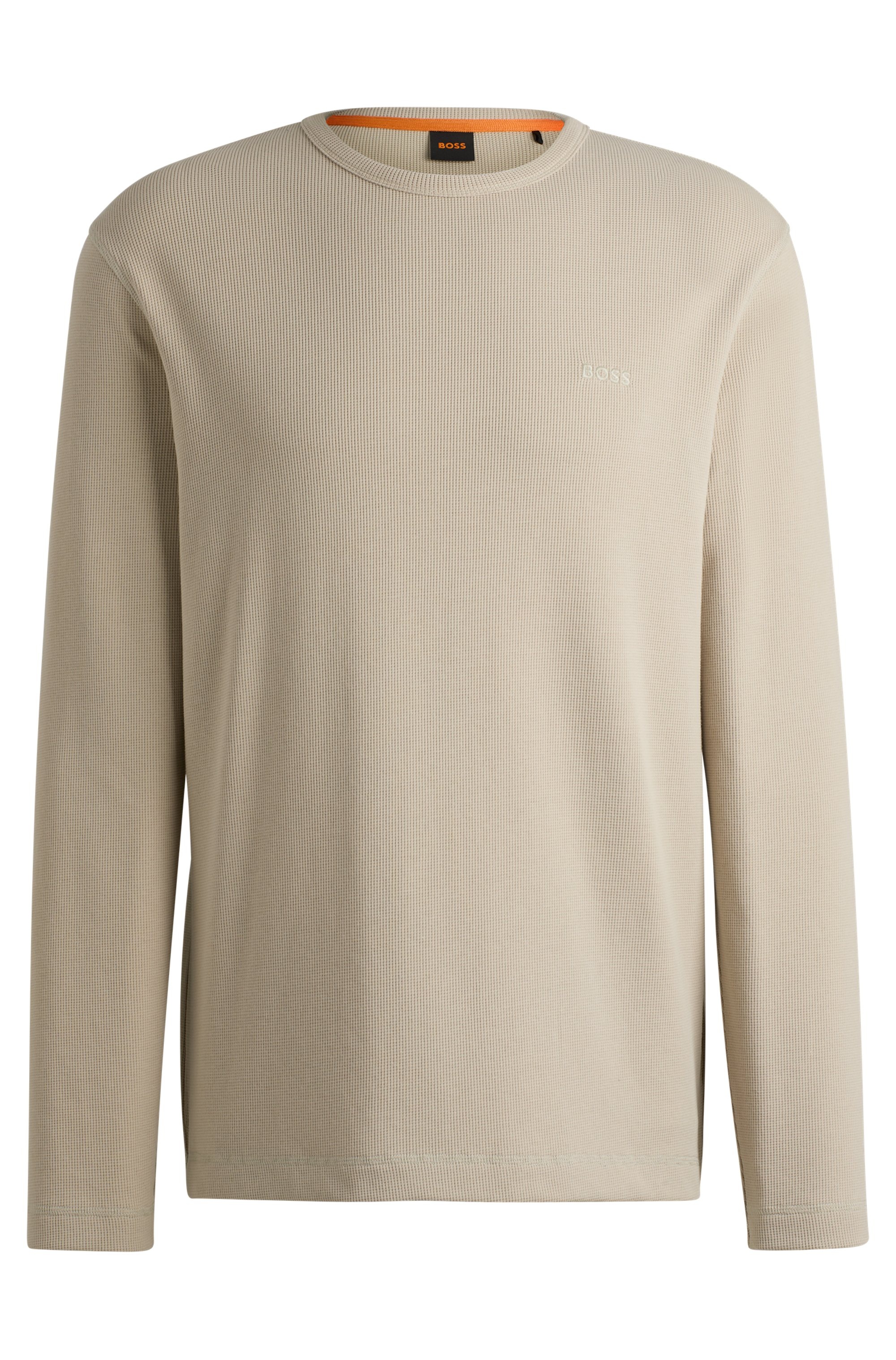 BOSS ORANGE Langarmshirt »Tempesto«, mit BOSS-Stickerei