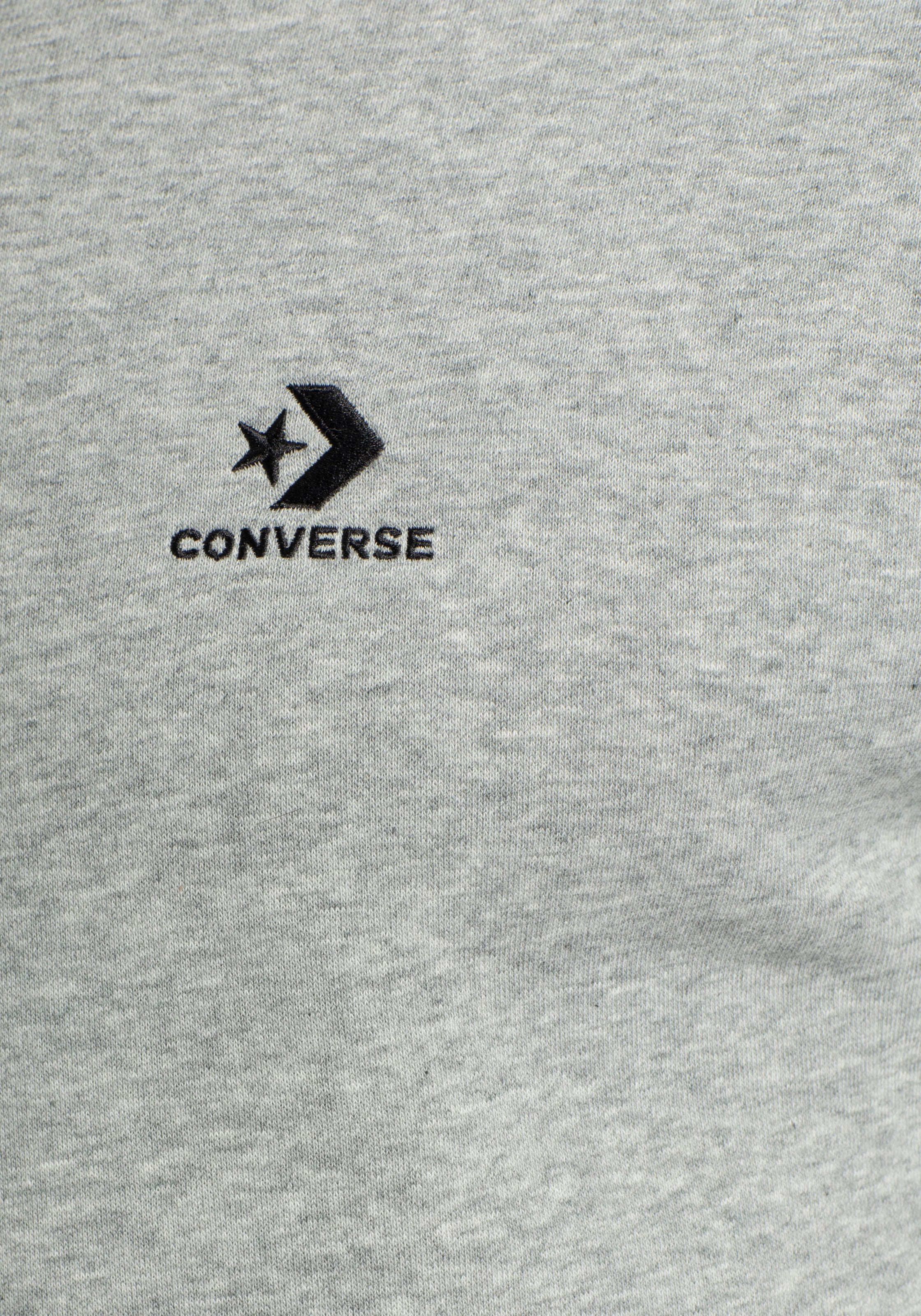 Converse Kapuzensweatshirt »EMBROIDERED STAR CHEVRON BRUSHED BACK FLEECE HOODIE«, (1 tlg.), Unisex