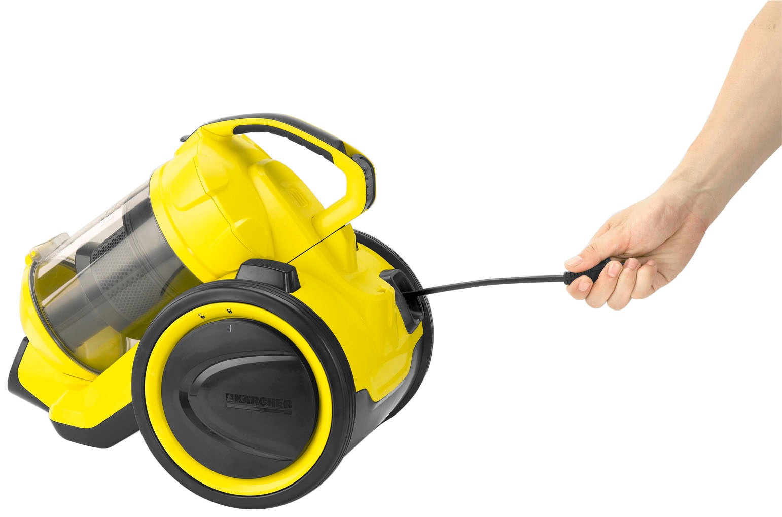 KÄRCHER Bodenstaubsauger »VC 3«, 700,00 W, beutellos, Multizyklonen-Technologie, HEPA-Hygienefilter