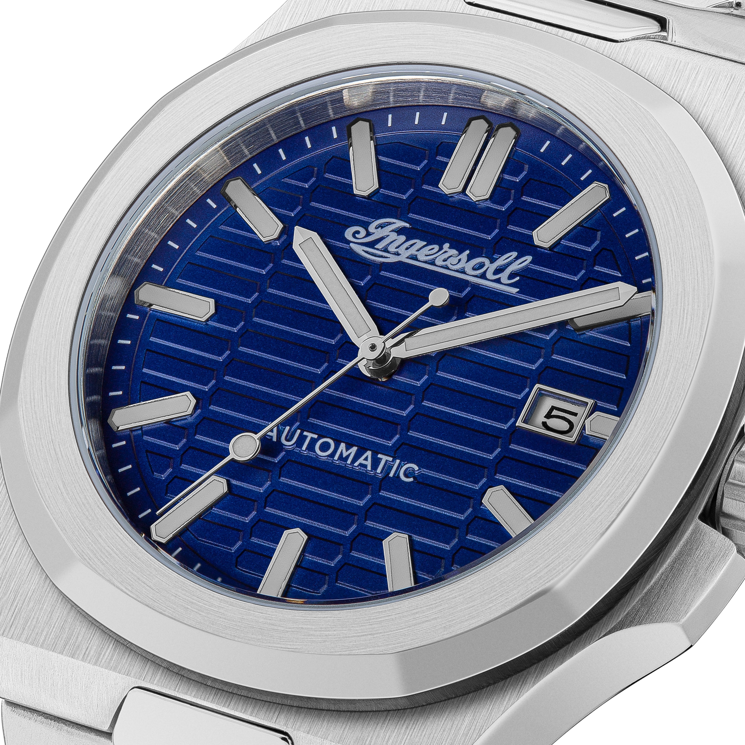 Ingersoll Automatikuhr »The Catalina« Armbanduhr, Herrenuhr, Mechanische Uhr, Edelstahlarmband, analog, Tag