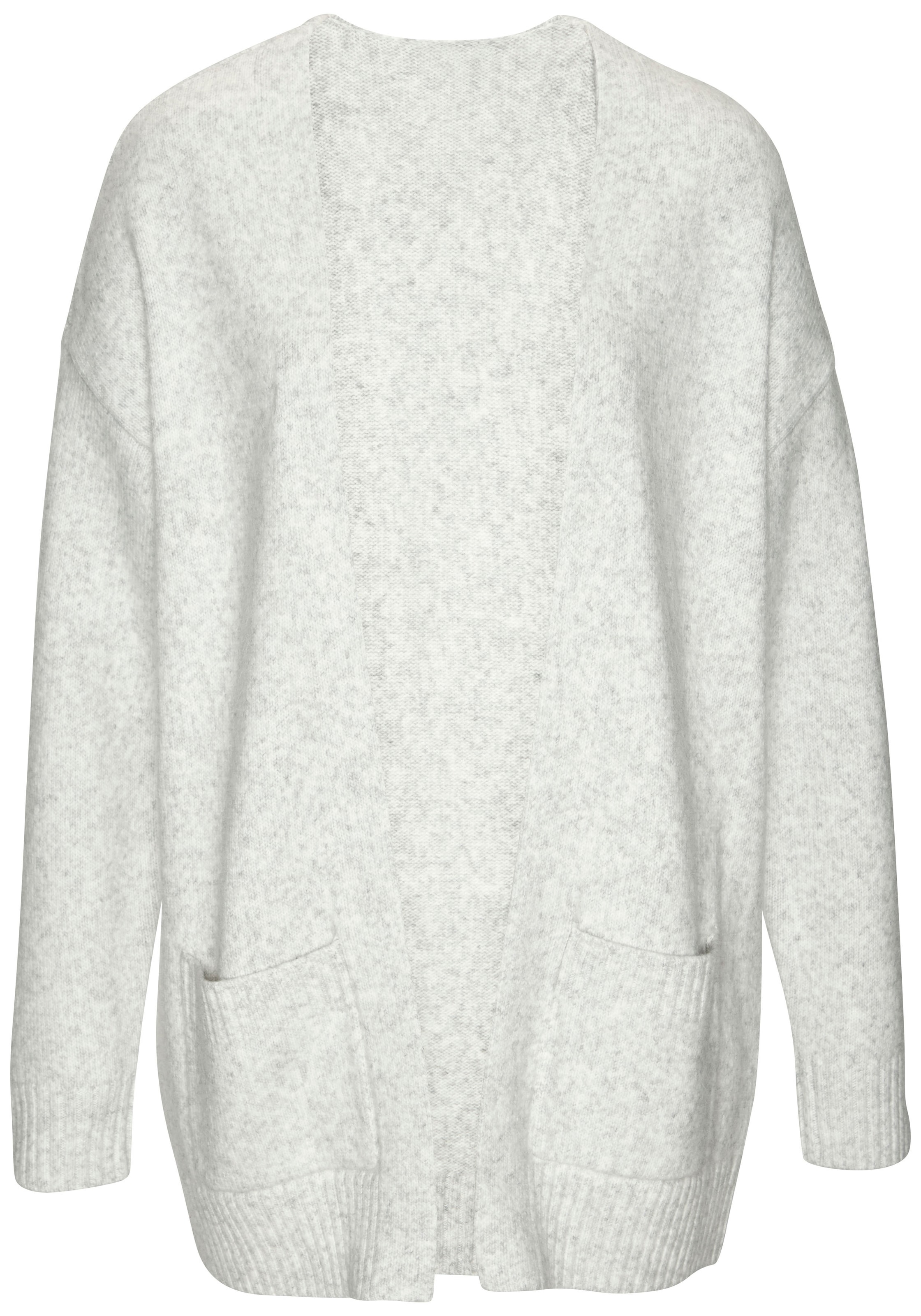 Vivance Strickjacke Set, mit Schal,  aus kuscheliger Strickqualität, Cardigan