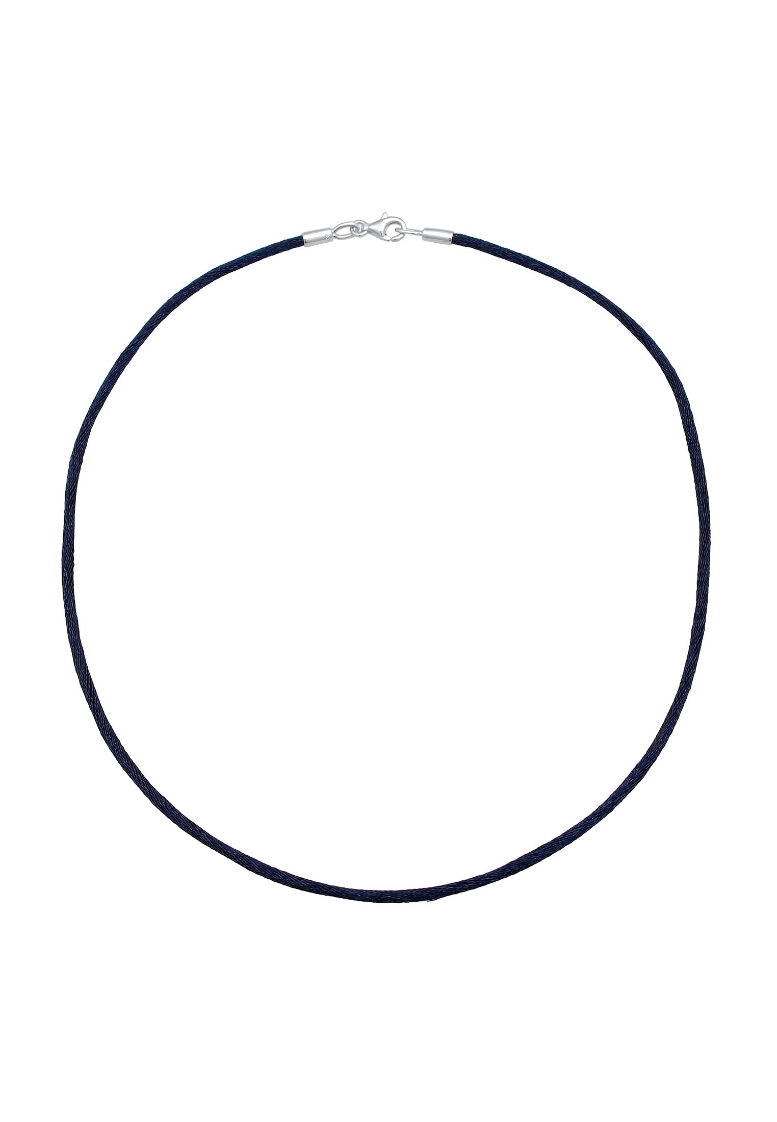 Nenalina Kette ohne Anhänger »Halskette Seidenband Kette Basic Kombinierbar 925 Silber«