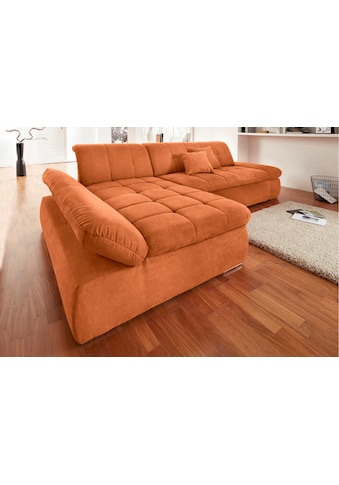 Ecksofa »NMoric XXL, B/T/H: 300/172/80cm, Revamierenabschluss«, wahlweise mit...