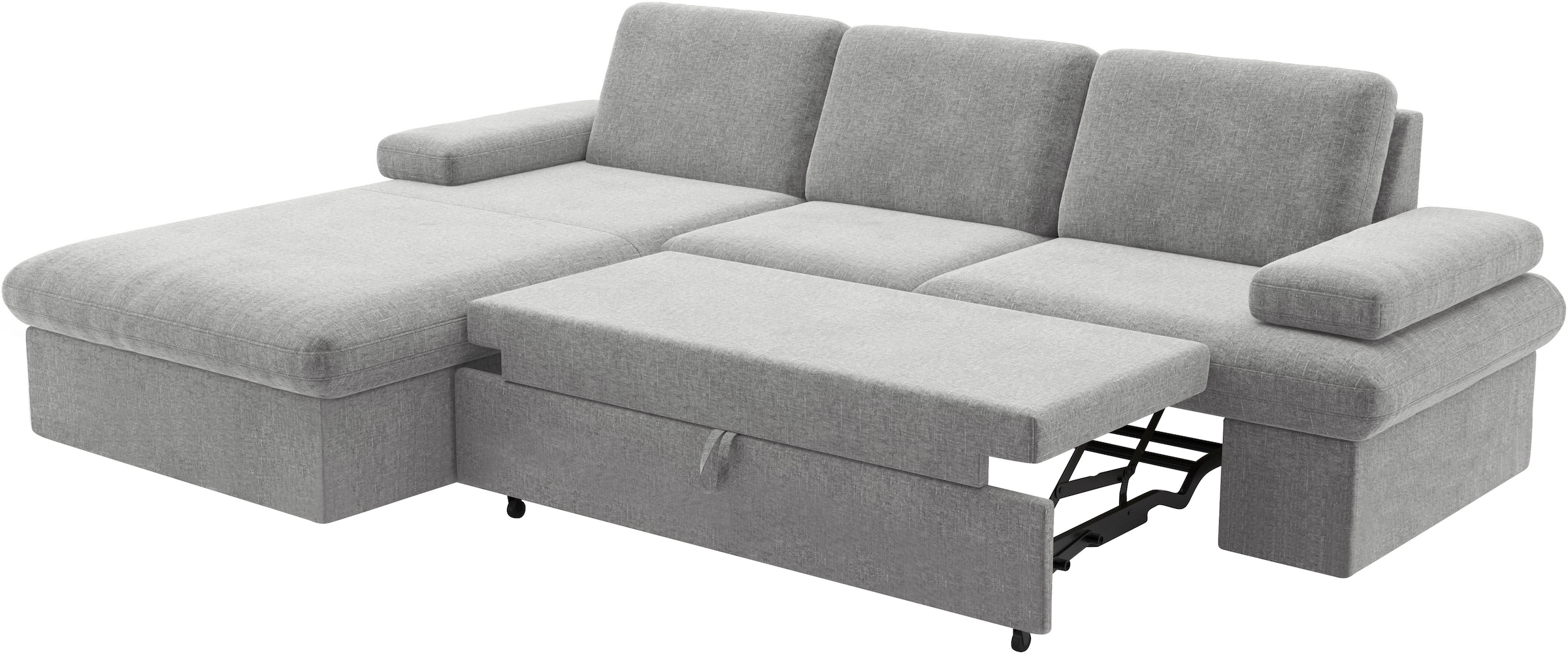 sit&more Ecksofa »Moreno«, mit Armteilverstellung,wahlweise mit Bettfunktion
