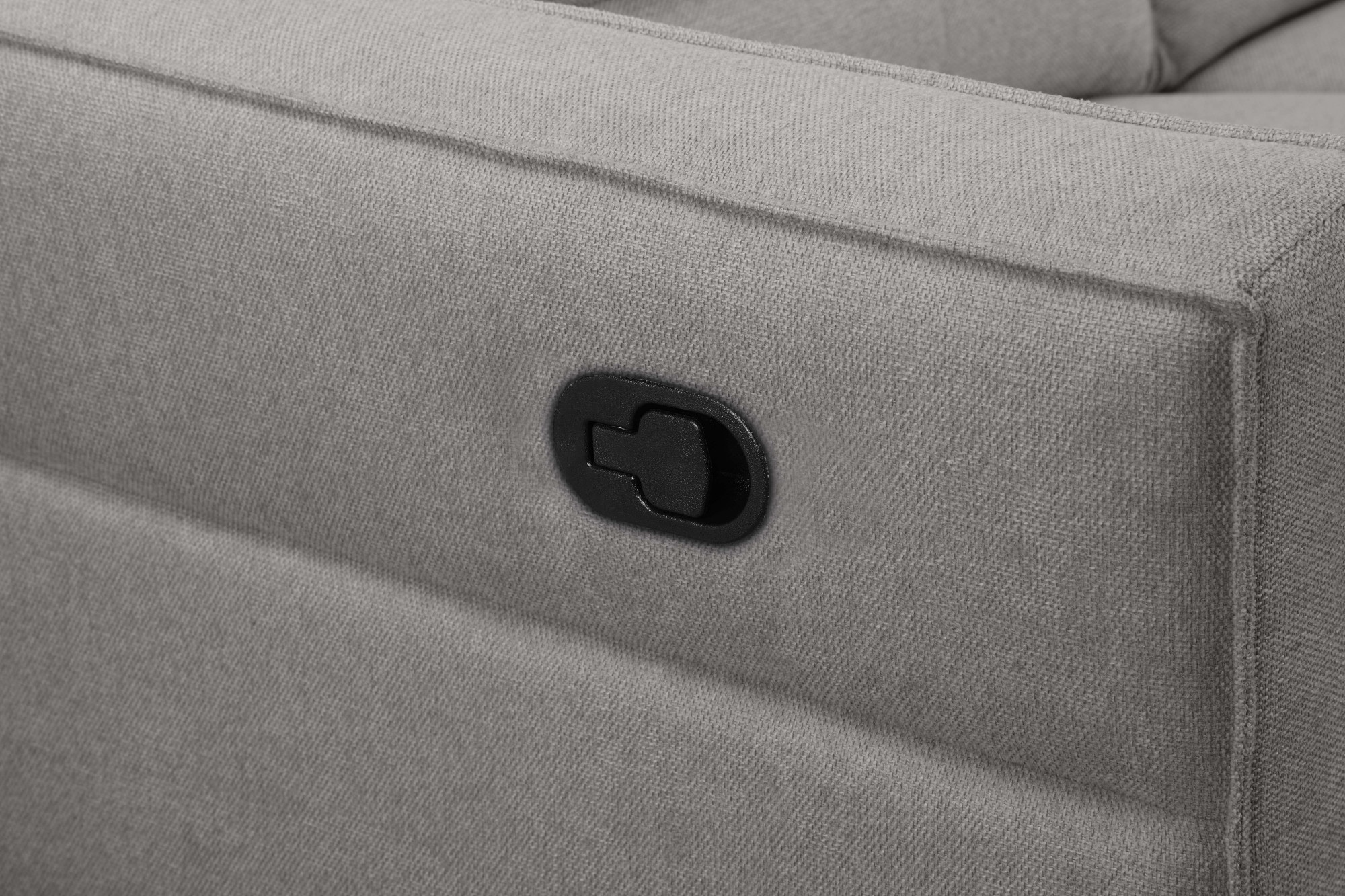 Places of Style Ecksofa »Carpari, L-Form, 263 cm, manuelle o. elektrische Relaxfunktion,«, USB A/C und Kopfteilverstellung