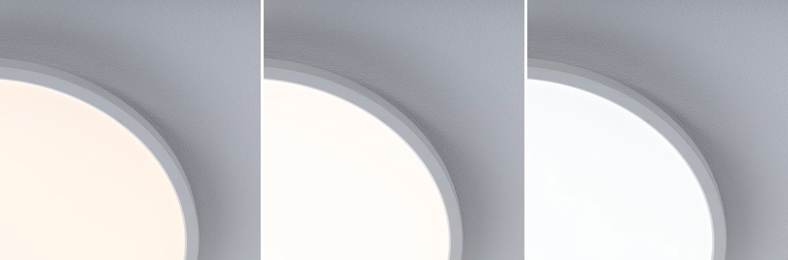 Paulmann LED Panel »LED Panel Atria Shine rund, RGB+ dimmbar« 1 Stk. Tageslichtweiß Farbwechsler & Farbsteuerung