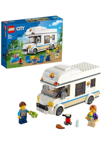 Konstruktionsspielsteine »Ferien-Wohnmobil (60283), LEGO® City«, (190 St.)