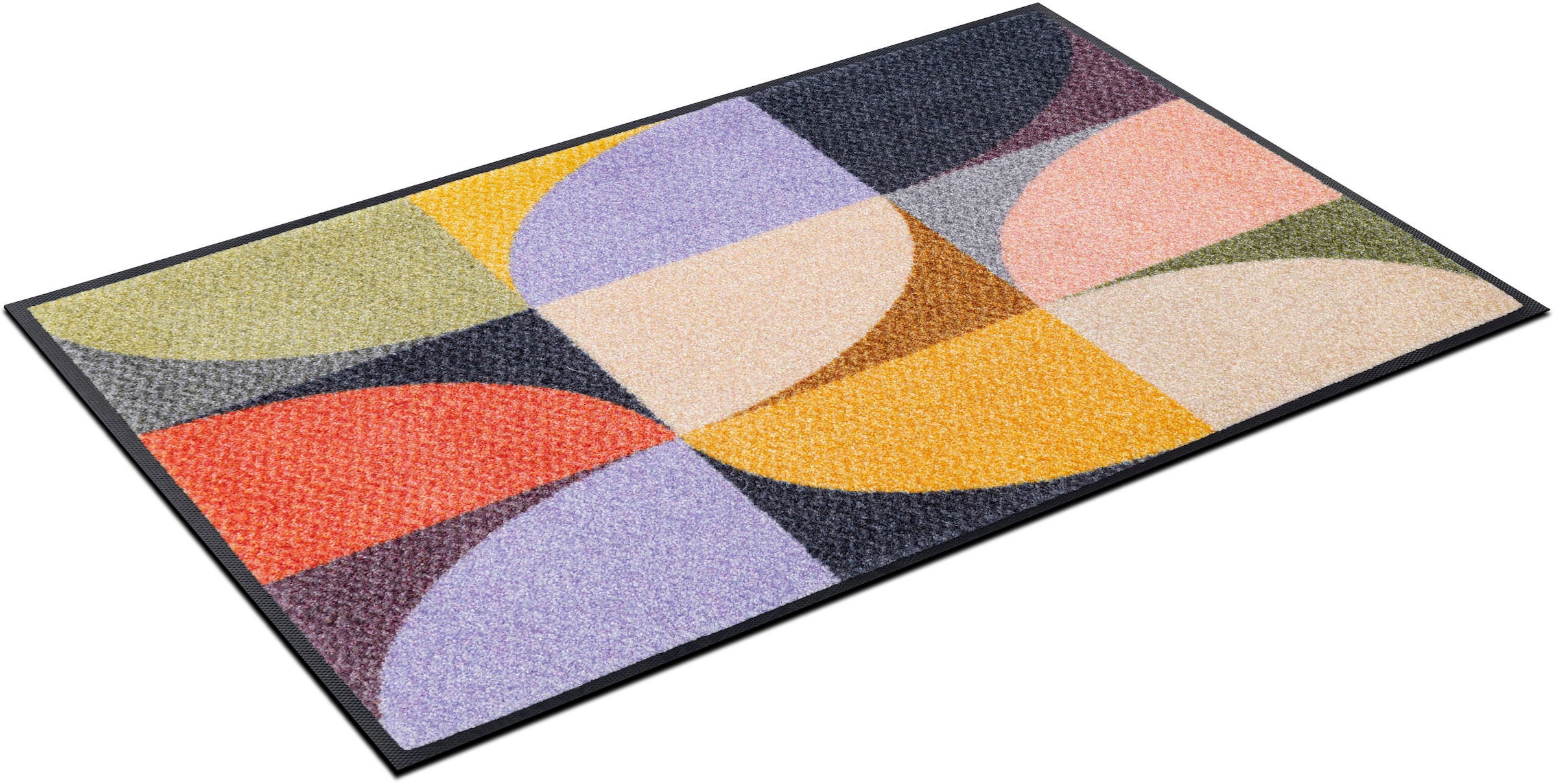 wash+dry by Kleen-Tex Fußmatte »Colour Moments« rechteckig 7 mm Höhe