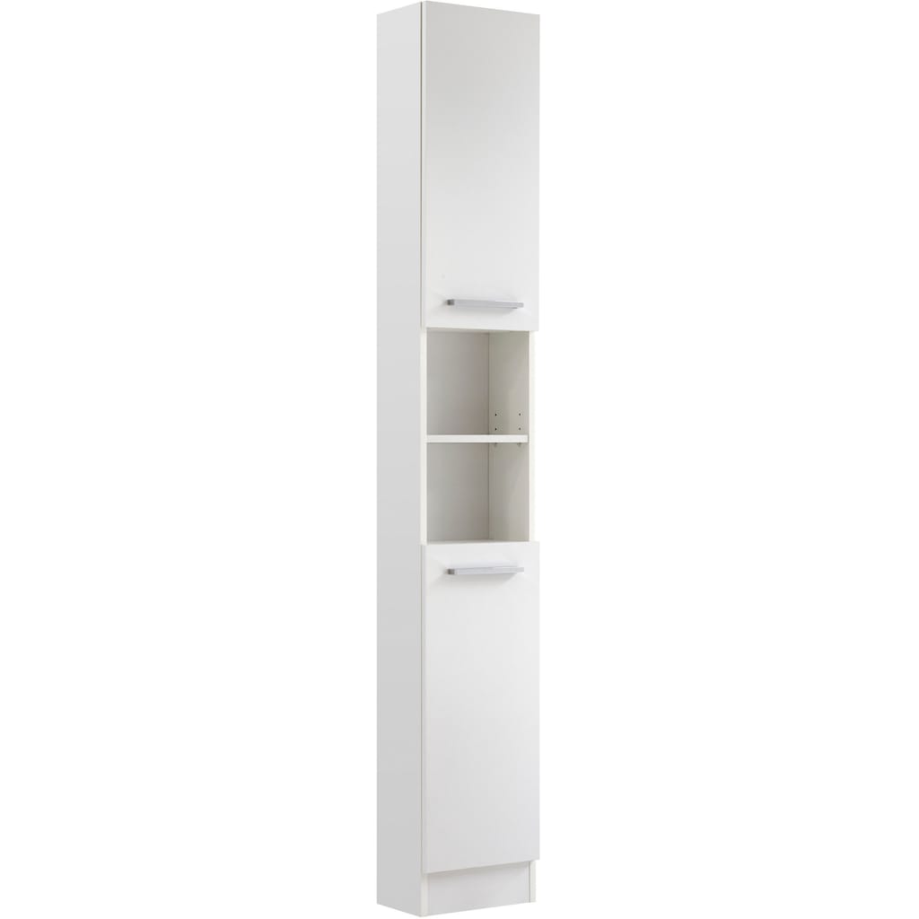 Saphir Hochschrank »Quickset 335 Badschrank 30 cm breit, 2 Türen, 1 Nische, 3 Einlegeböden«