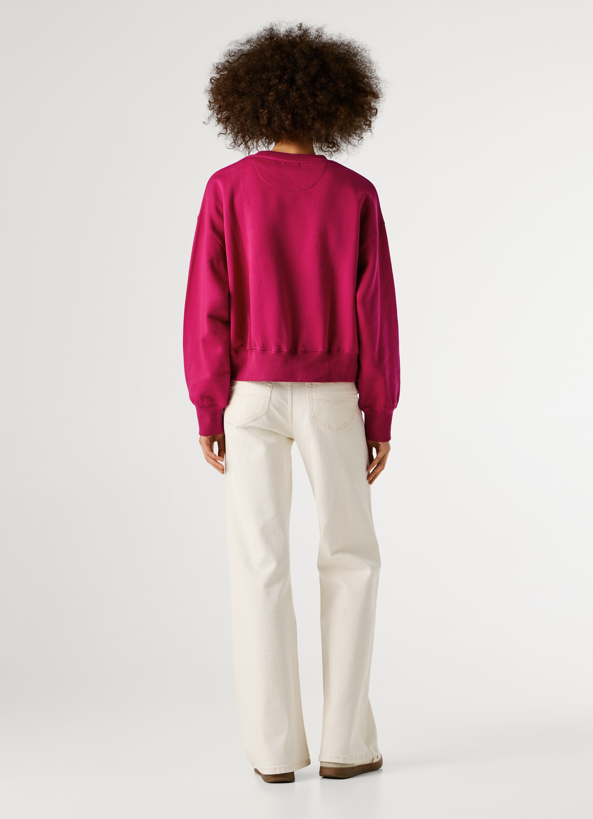 Pepe Jeans Sweatshirt »BERNIS«, mit Rundhals, bestickt
