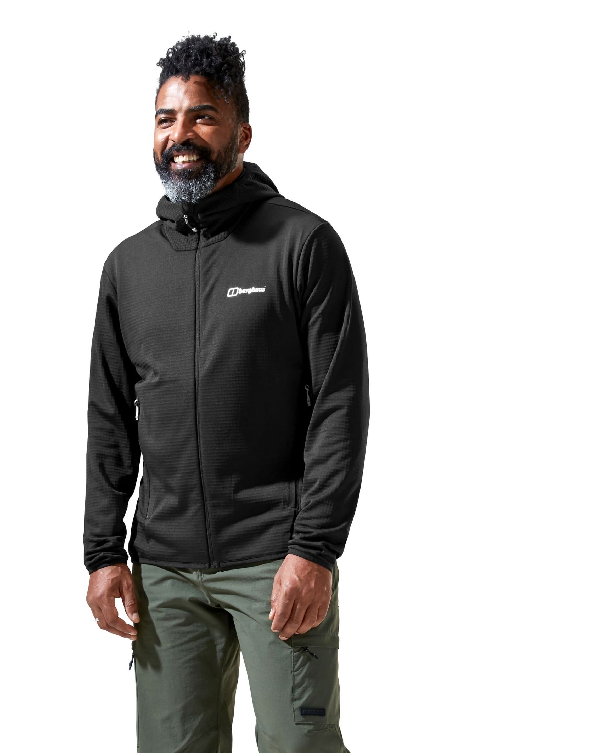Berghaus Fleecejacke »Berghaus Fleecejacke« mit Kapuze locker geschnitten
