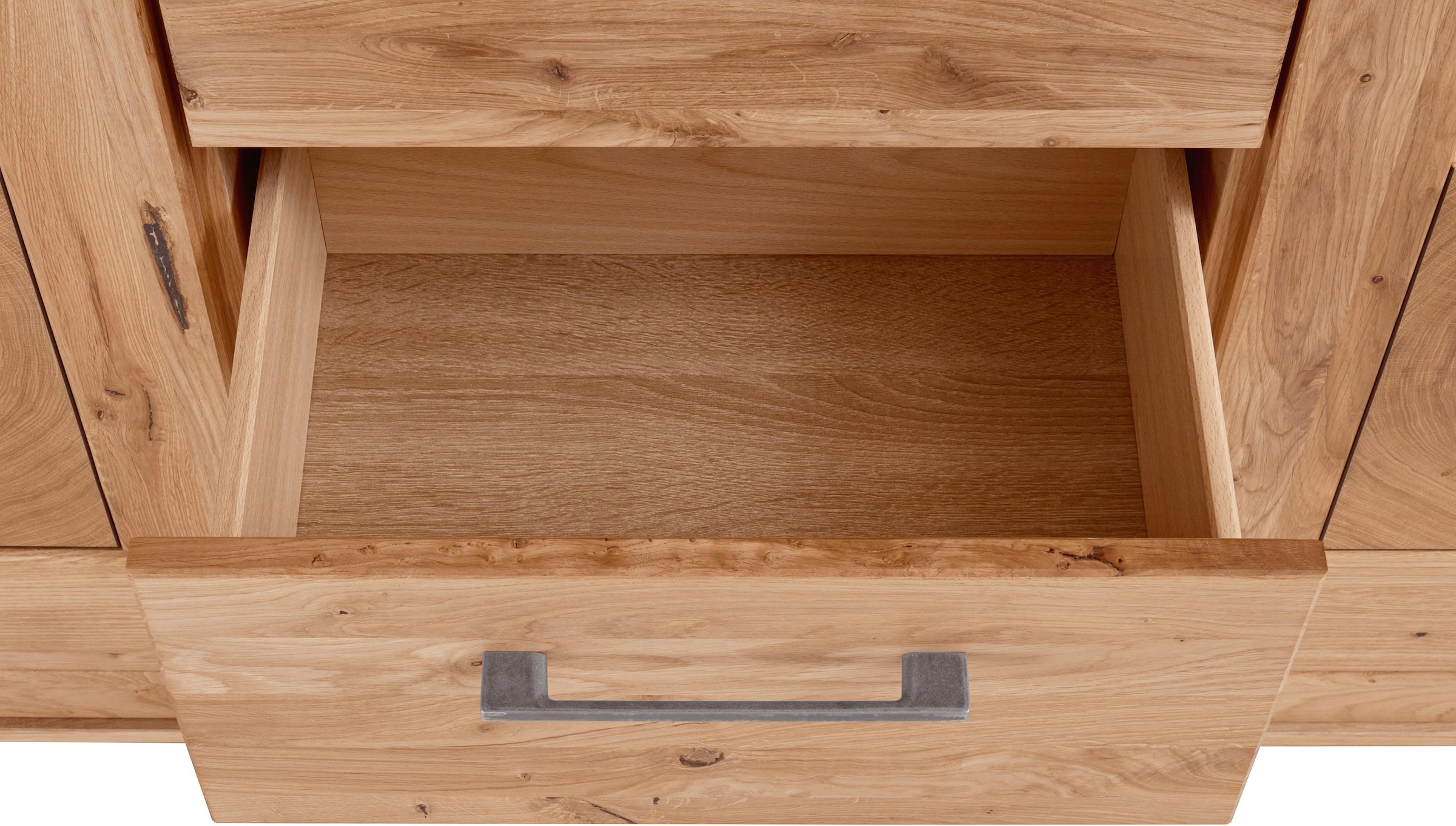 VOGL Möbelfabrik Highboard, Breite 154 cm, Teilmassivholz, Made in Germany