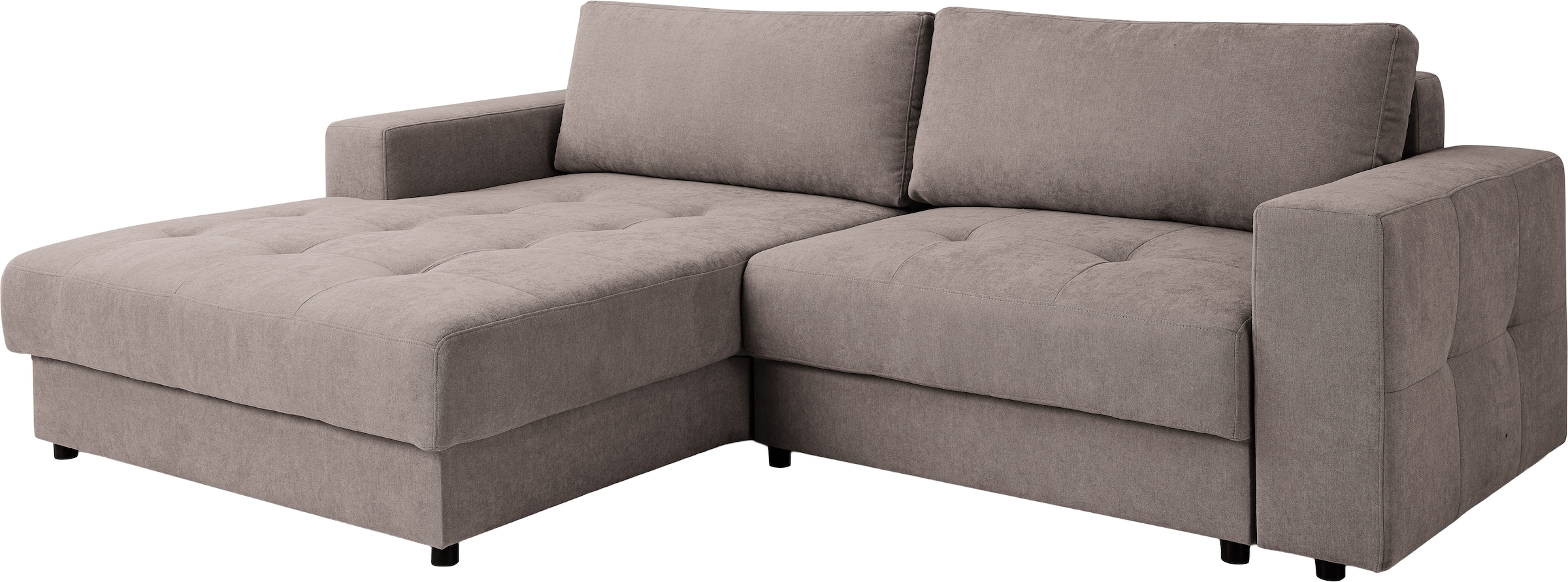 WERK2 Ecksofa »Indiana 270 cm breit inkl. Bettfunktion & Bettkasten« Luxus-Microfaser weich ENJOY NEW, L-Form, XXL, Schlaffunktion
