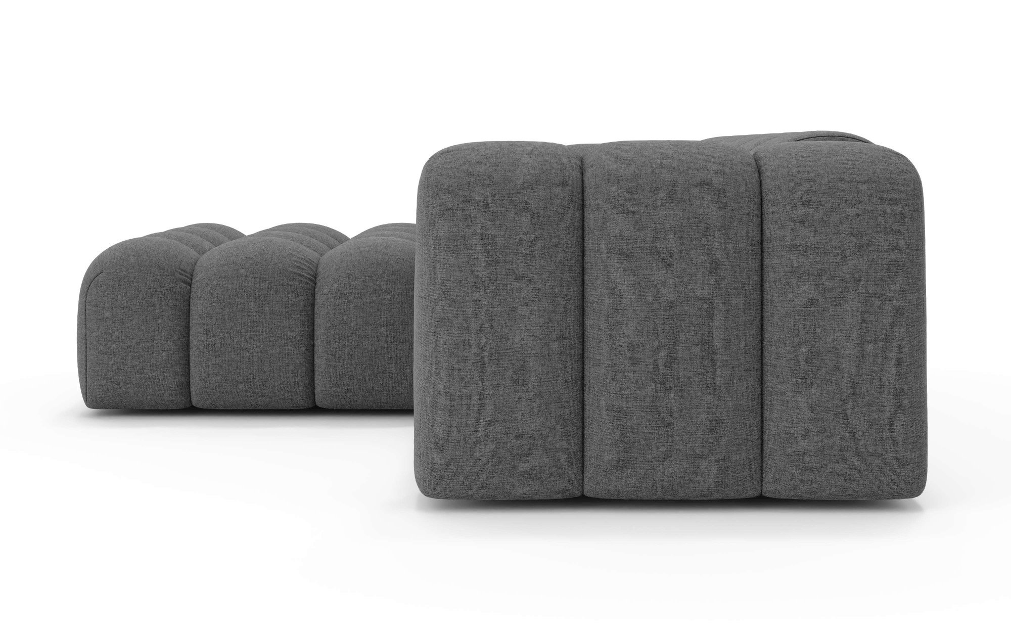 OTTO home Ecksofa »KALLIE L-Form,  248 cm - OTTO. Verlässliche Qualität.« Bubble Optik, moderne Steppung, hoher Sitzkomfort