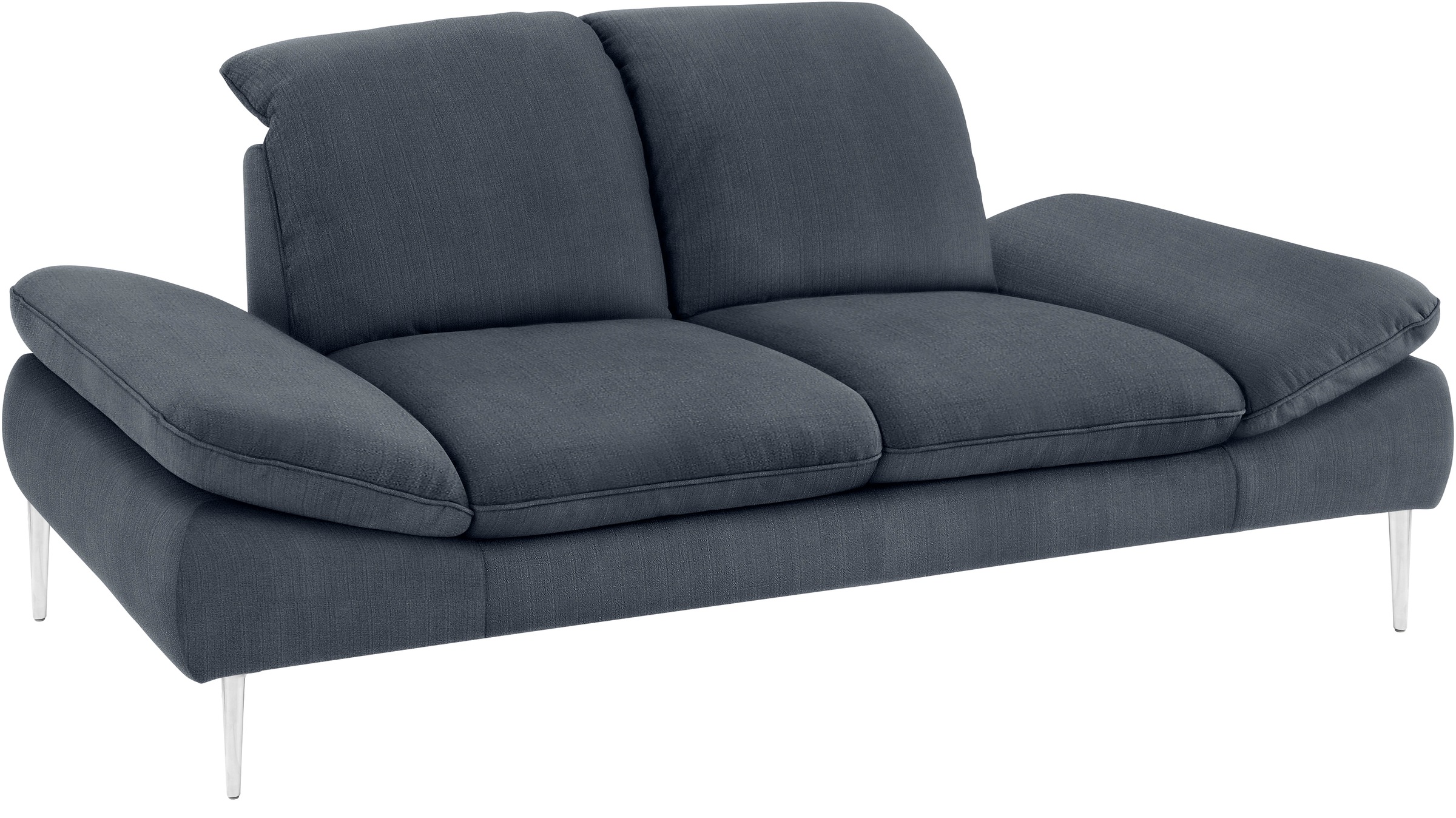 W.SCHILLIG 2,5-Sitzer »enjoy&MORE«, mit Sitztiefenverstellung, Füße Chrom glänzend, Breite 232 cm