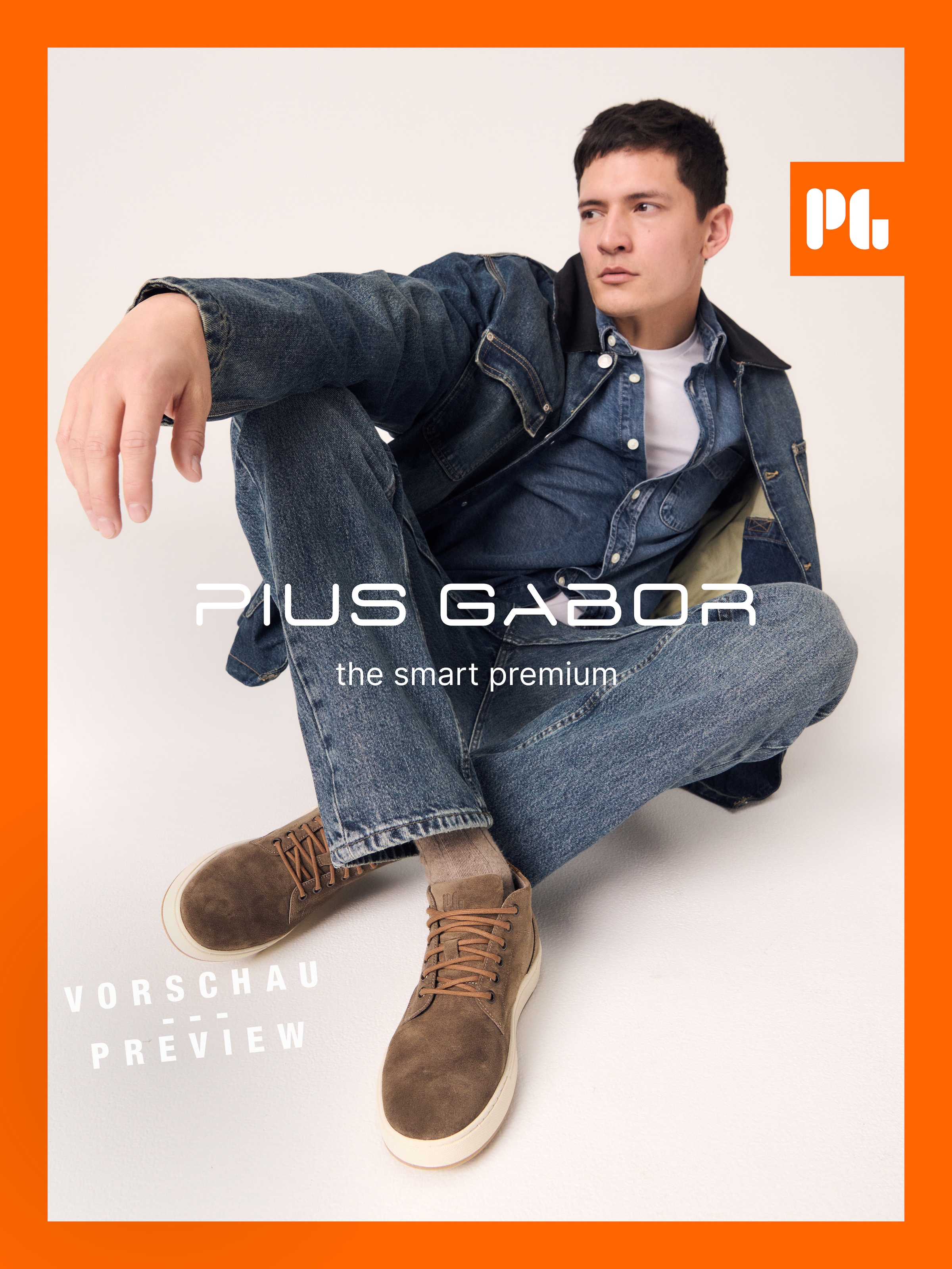Pius Gabor Sneaker, Schnürboots, High Top-Sneaker in bequemer Schuhweite G (= weit)