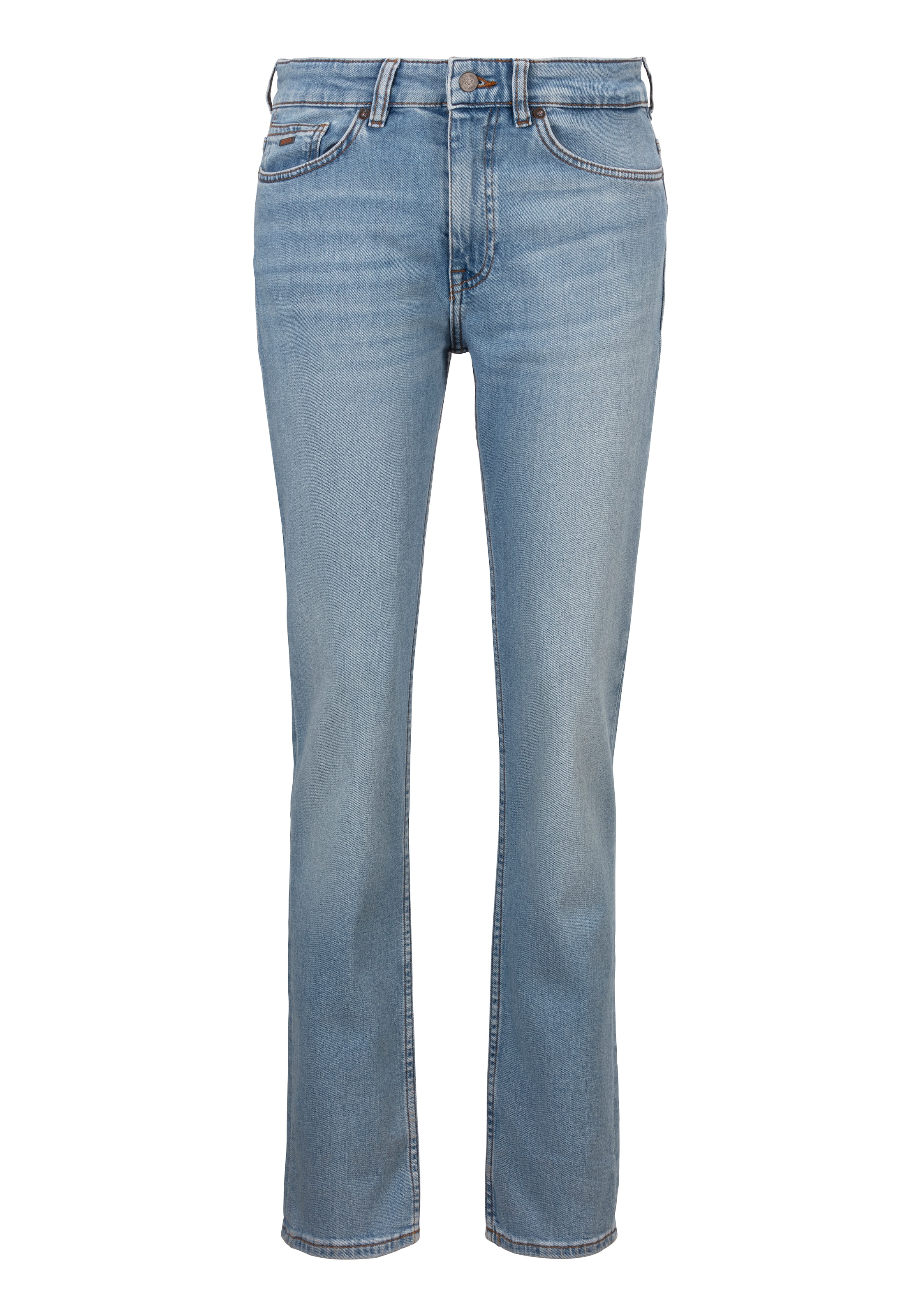 BOSS ORANGE Slim-fit-Jeans »Delaware«, mit BOSS Leder-Badge