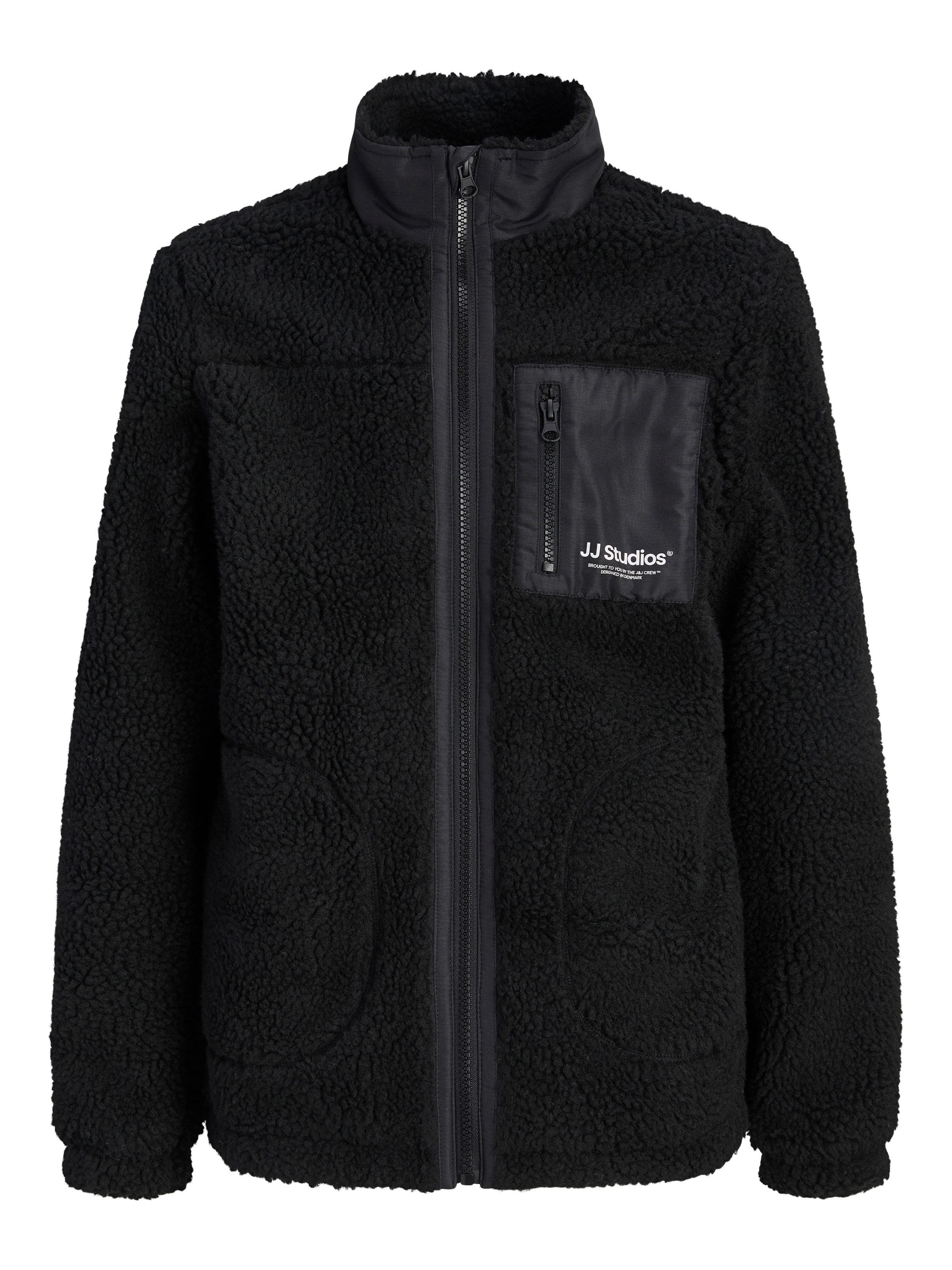 Jack & Jones Junior Kurzjacke »JJESOHO TEDDY JACKET AW26 SN JNR« Kunstfaser, Teddy Material