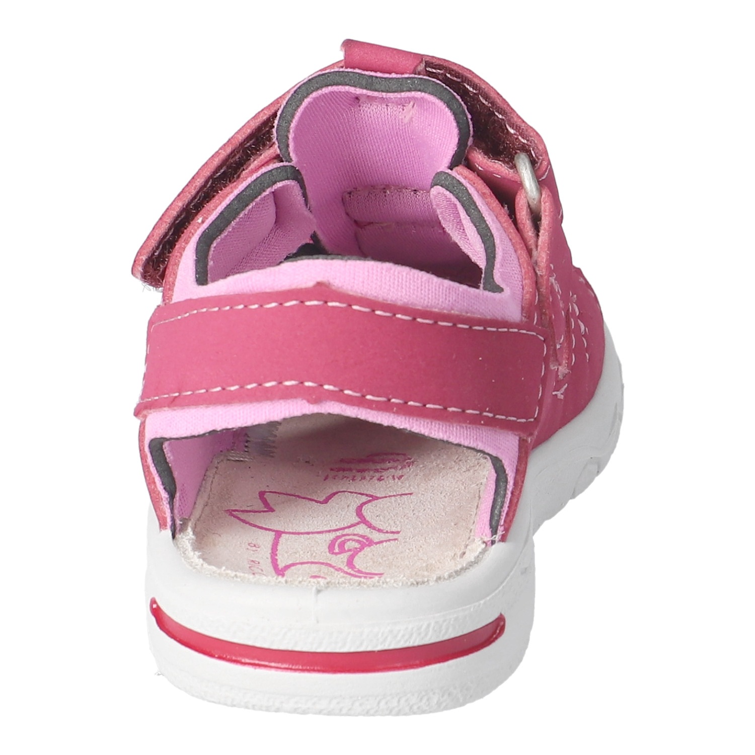 PEPINO by RICOSTA Sandale »Gary WMS: mittel«  Badeschuh mit Klett, Größenschablone zum Download