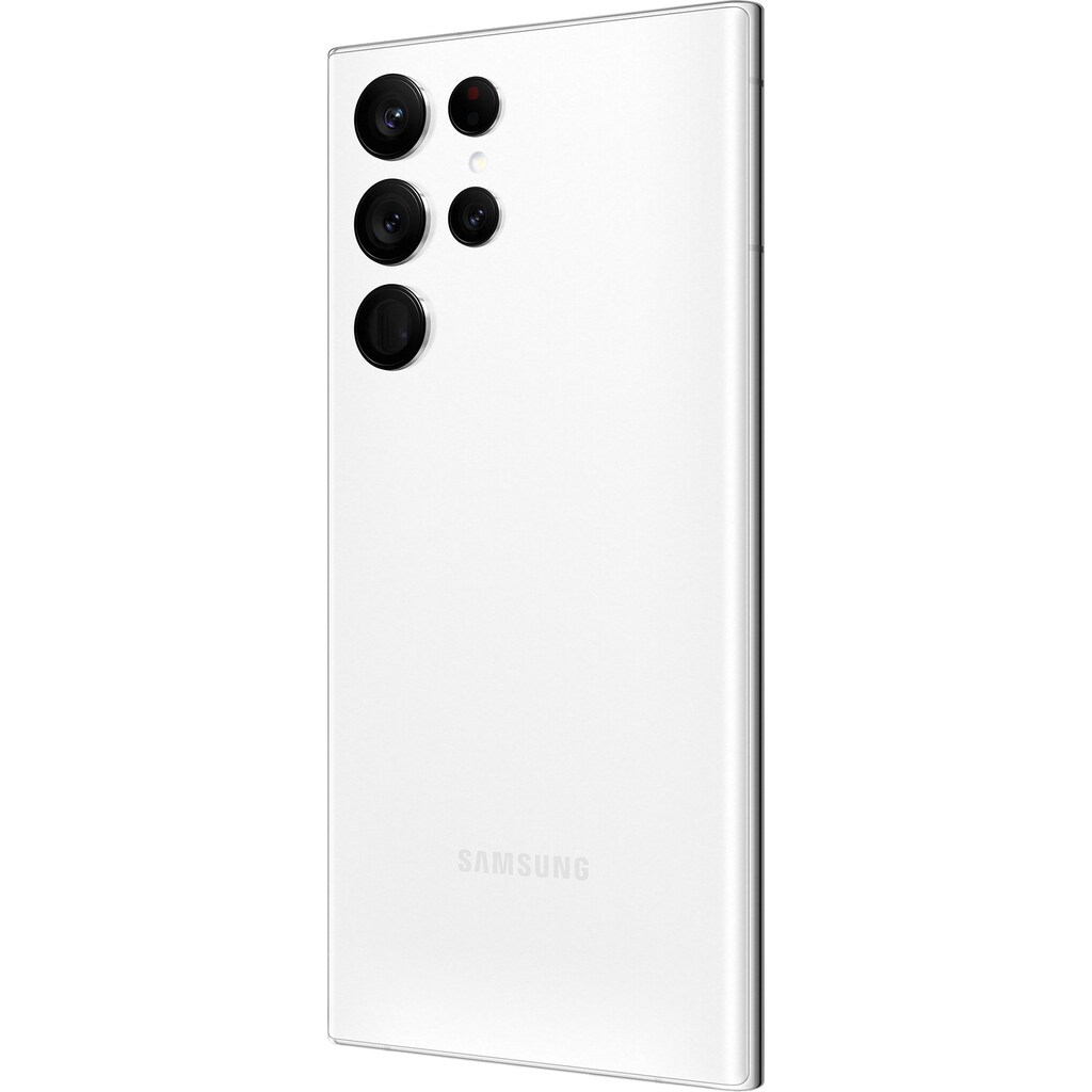 Samsung Smartphone »Galaxy S22 Ultra«, Phantom White, 17,3 cm/6,8 Zoll, 128 GB Speicherplatz, 108 MP Kamera