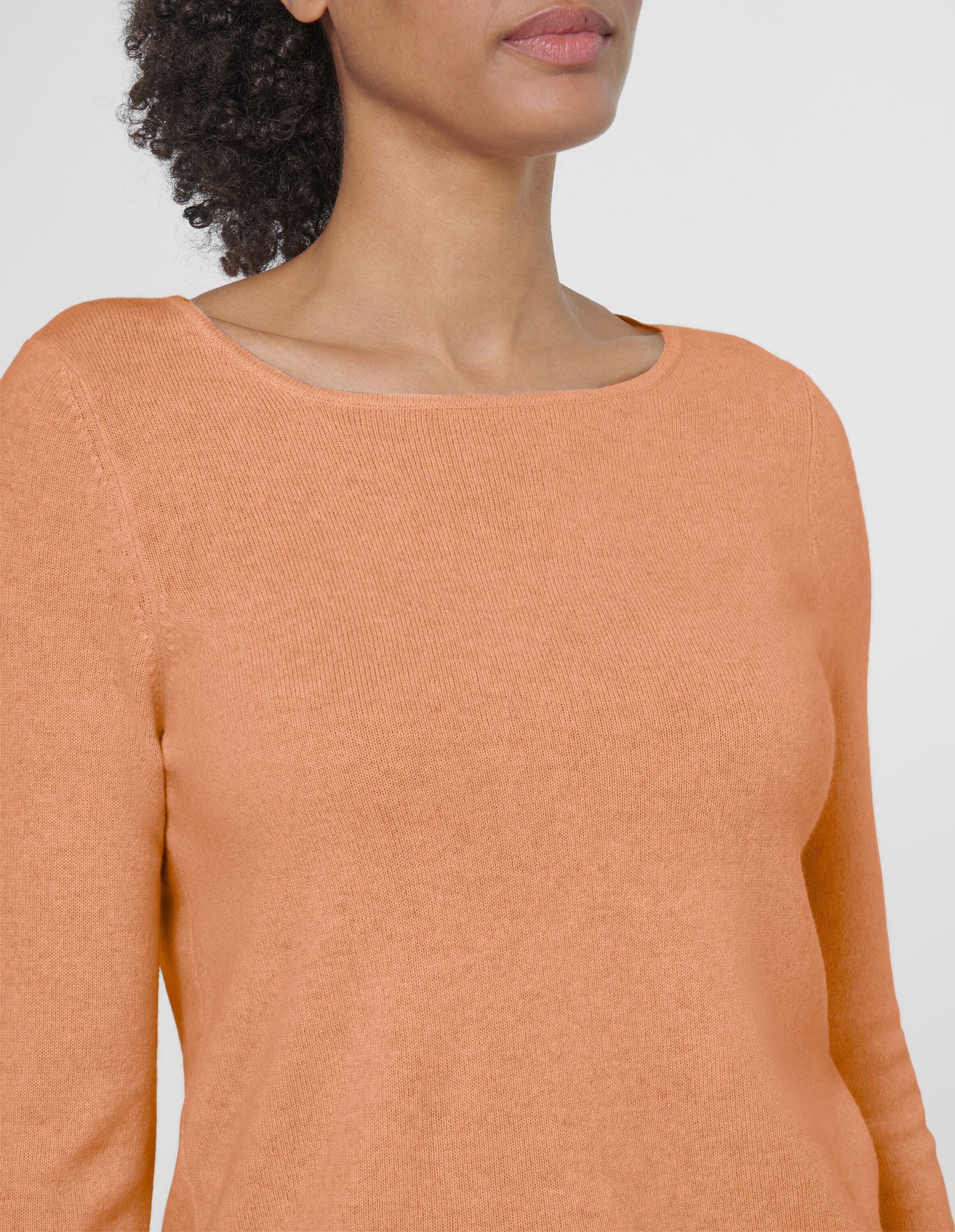 MADELEINE Longpullover »Strickpullover Kaschmirpullover mit U-Boot-Ausschnitt«