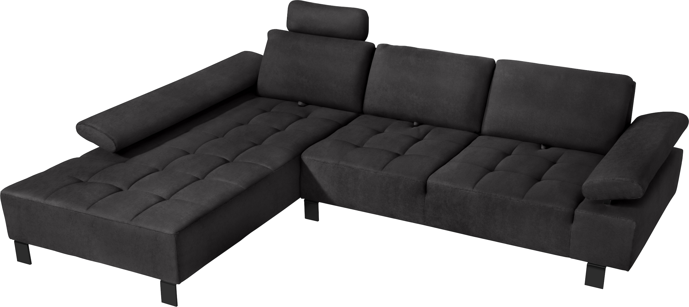 Ecksofa »Royce«, inklusive Sitztiefenverstellung, 270 cm breit