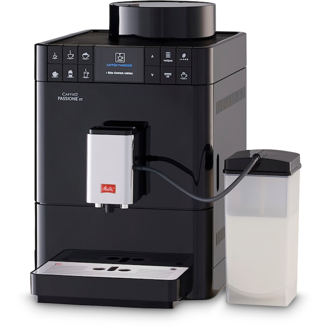 Melitta Kaffeevollautomat »Passione® One Touch F53/1-102, schwarz«, One  Touch Funktion, tassengenau frisch gemahlene Bohnen jetzt kaufen bei OTTO