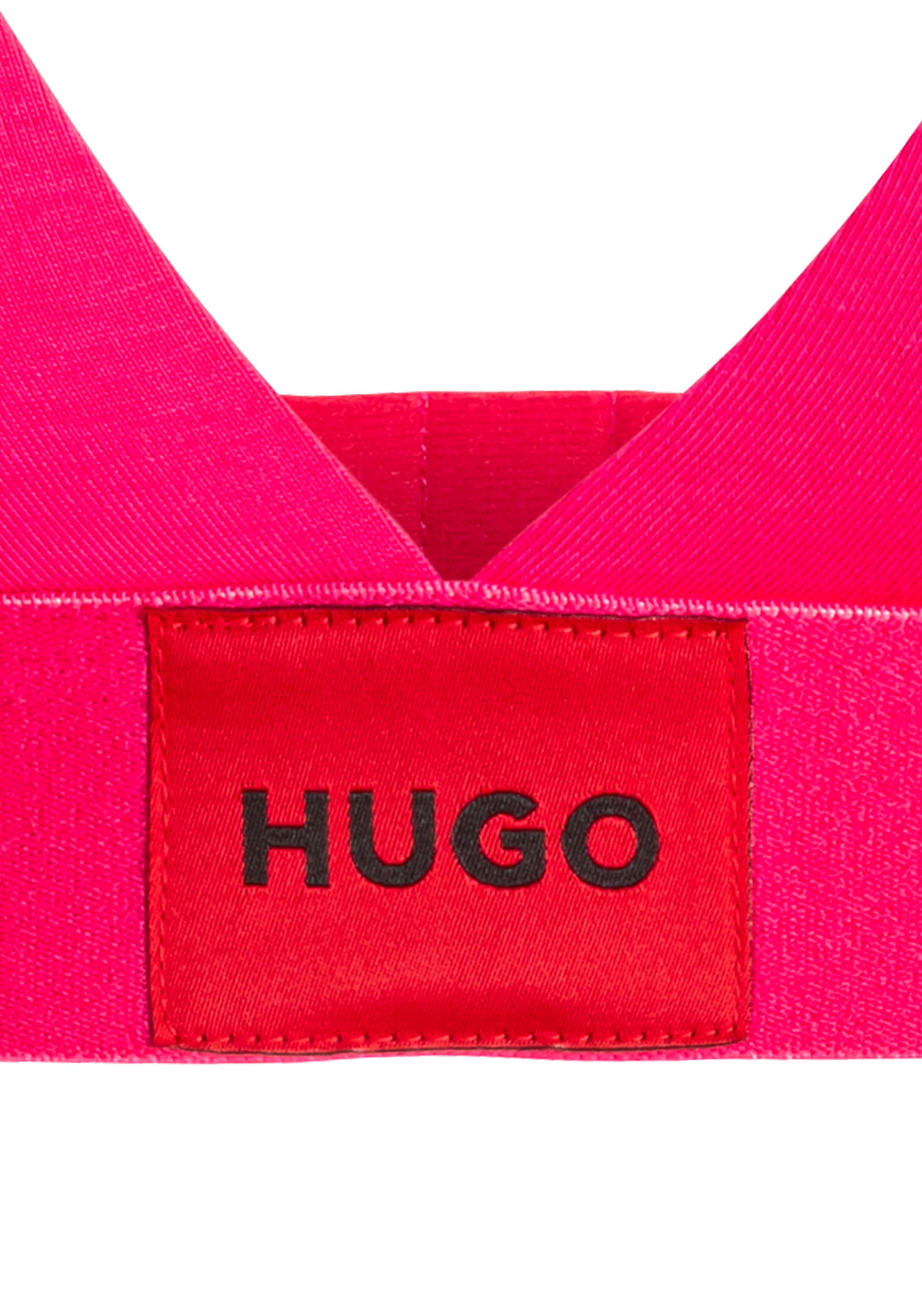 HUGO Underwear Triangel-BH »TRIANGLE RED LABEL«, mit HUGO Logo auf dem Bund