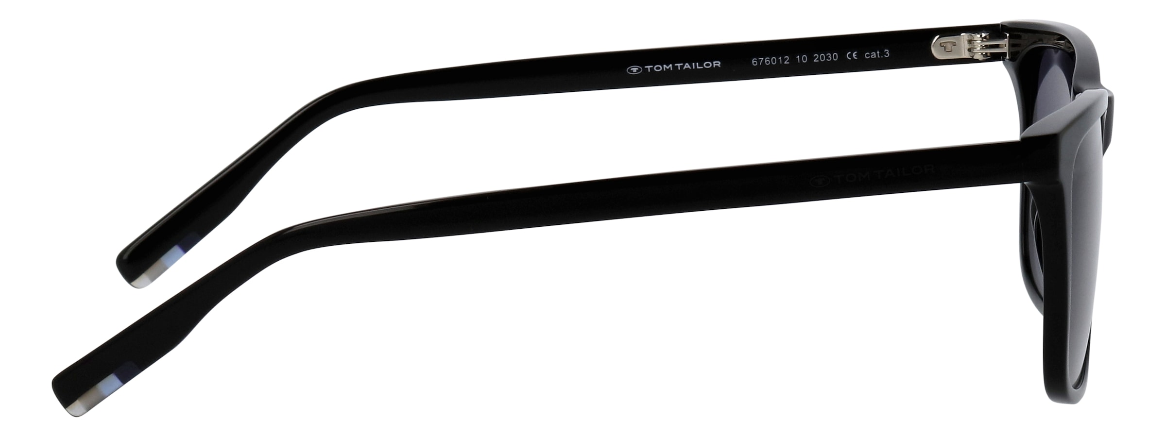 TOM TAILOR Sonnenbrille »Modell 676012« Form Karree/Eckig, Logoschriftzug auf Bügel, Kunststofffassung