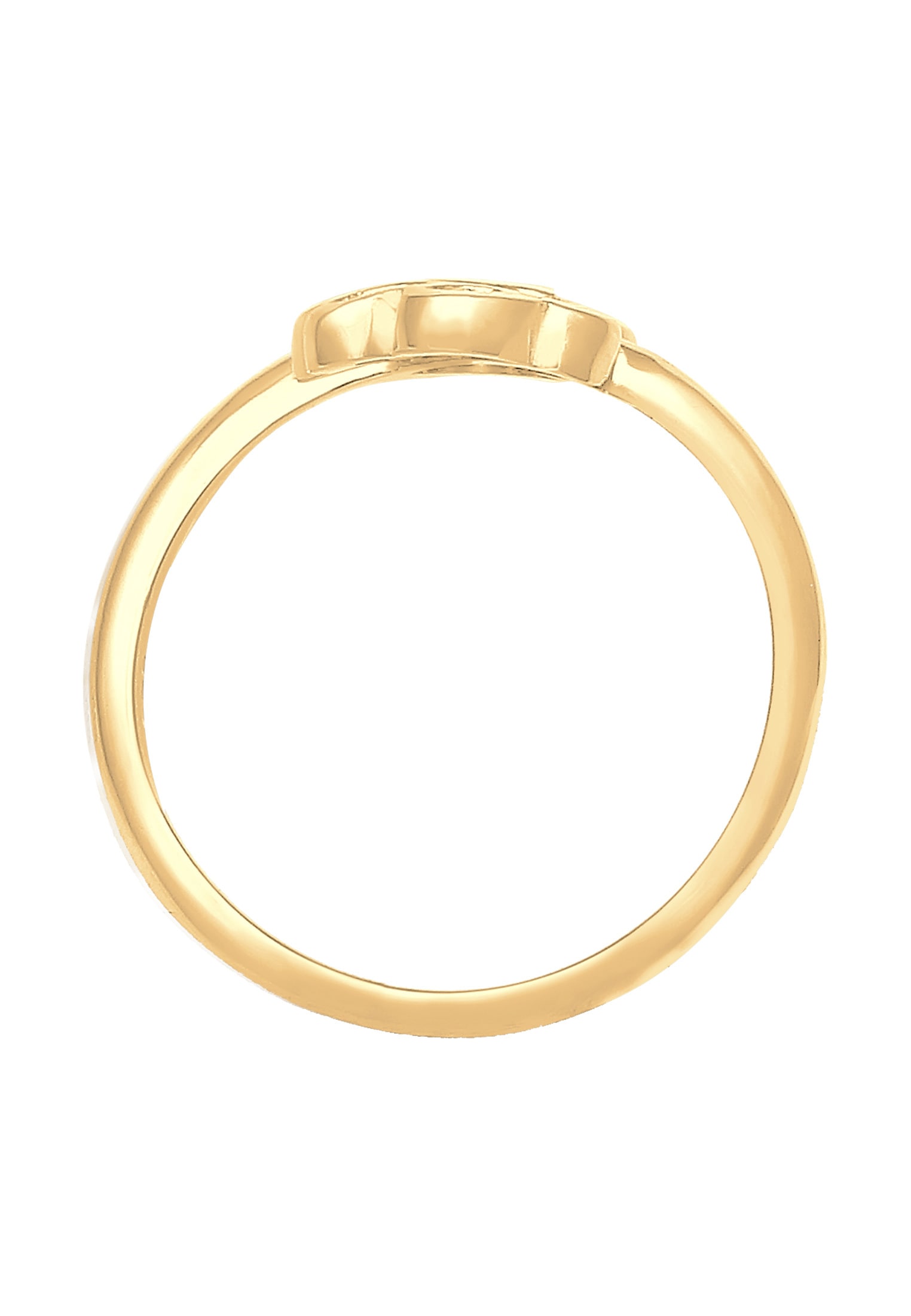 Nenalina Silberring »Ring Herz Pfote Tierliebe Offen Verstellbar 925 Silber«