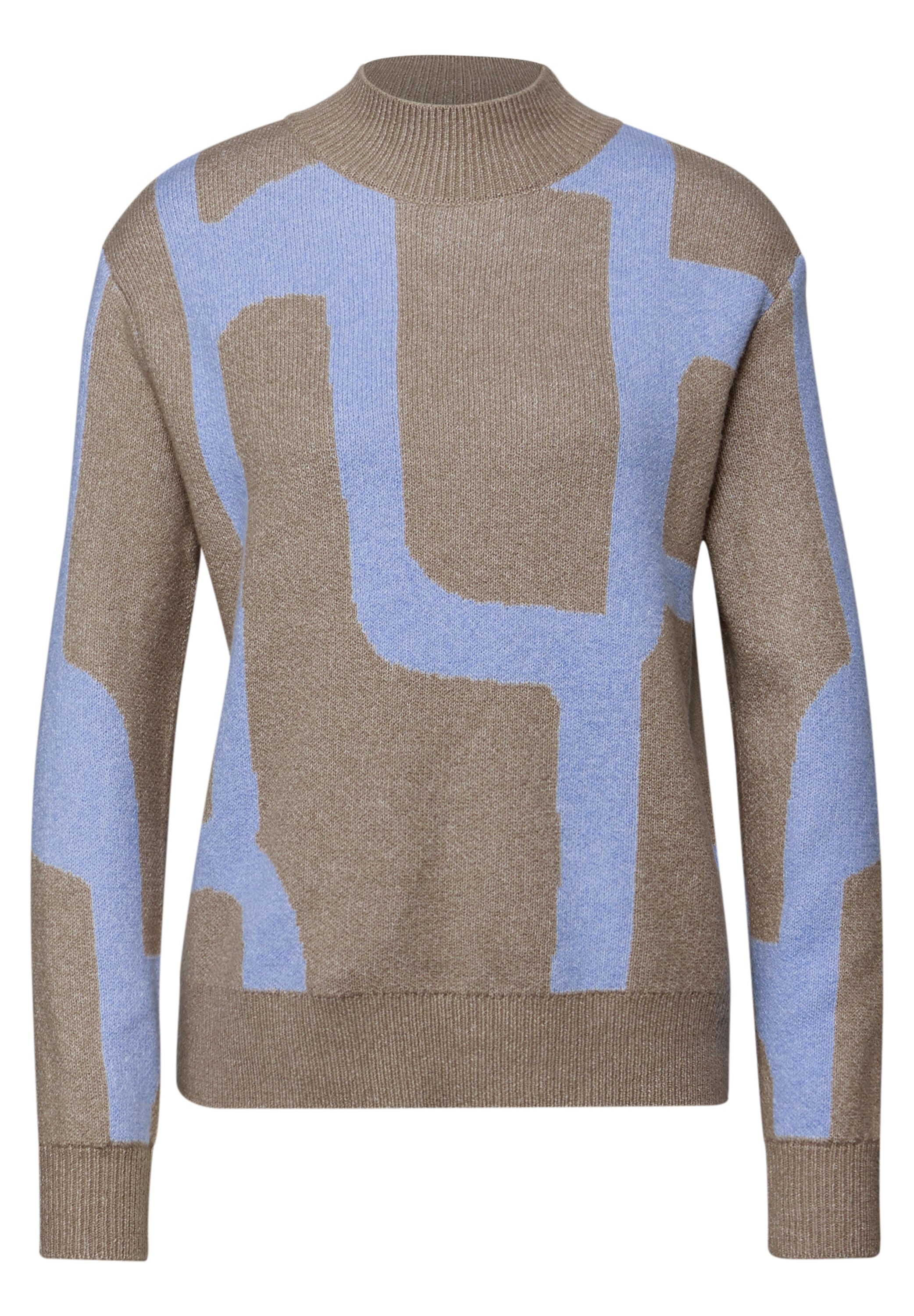 STREET ONE Strickpullover mit grafischem Muster