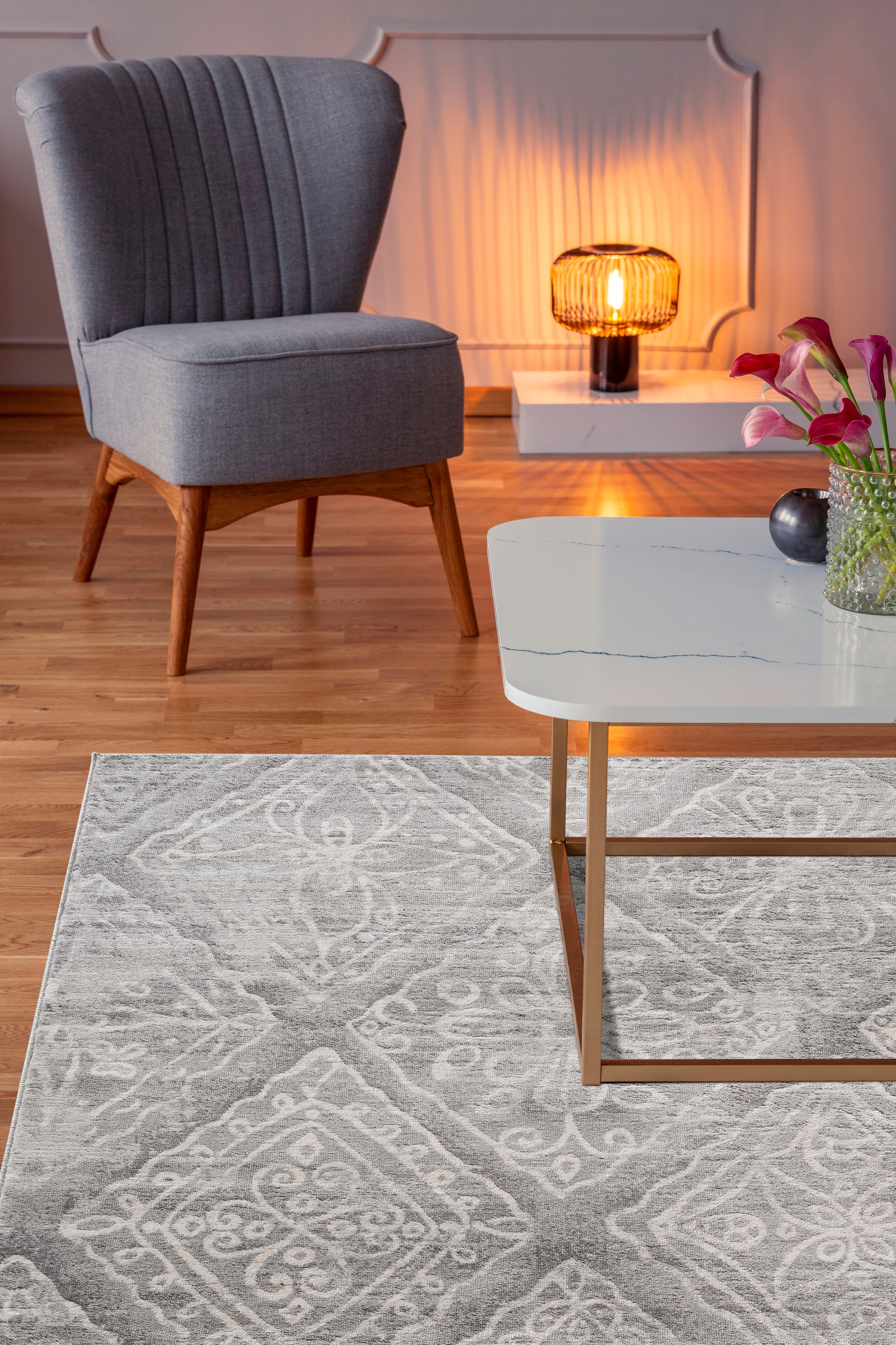 Sehrazat Orientteppich »Montana 3734«, rechteckig, 8 mm Höhe, Wohnzimmer