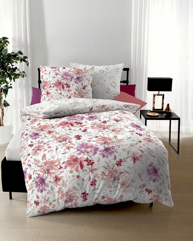 Kaeppel Wendebettwäsche »Vivienne«, mit Blumenmuster