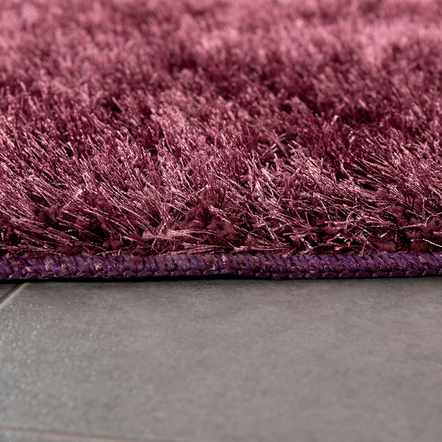 Paco Home Badematte »Sierra 815«, rutschhemmend beschichtet, fußbodenheizungsgeeignet, Badteppich, Uni Farben, besonders weich und flauschig