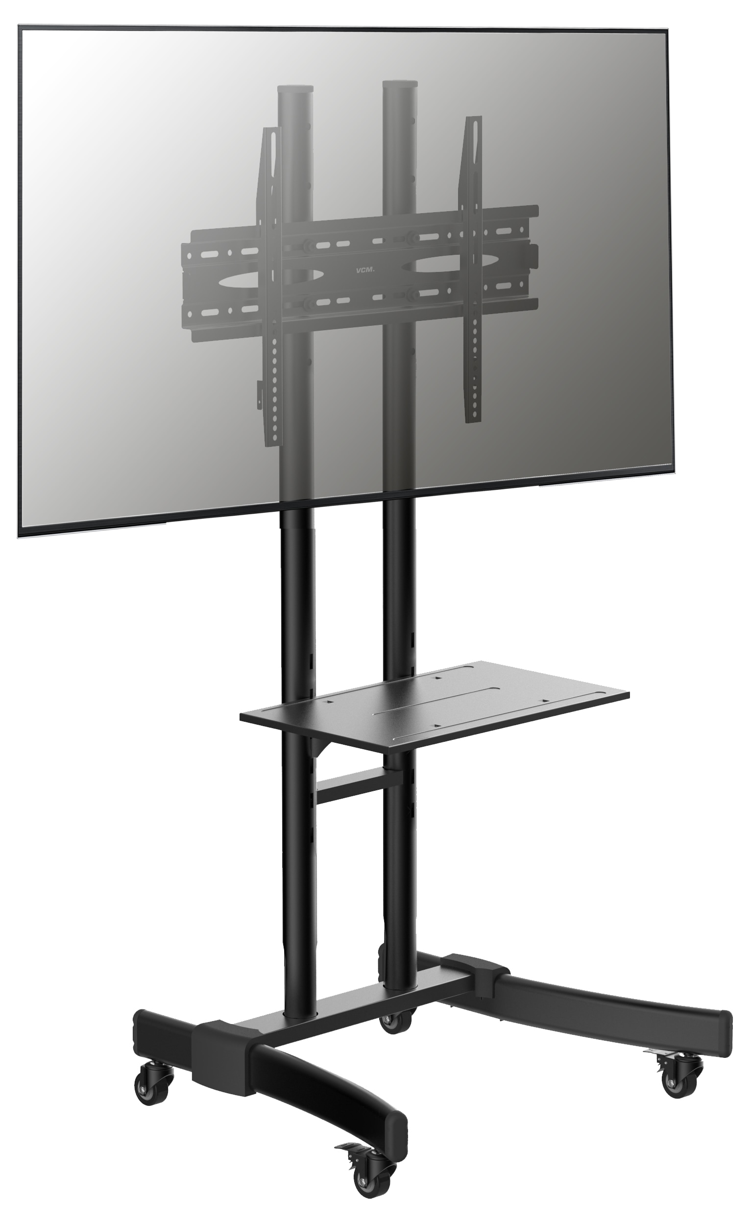 VCM Universal TV Standfuß »B-MS 125«, mit Rollen,