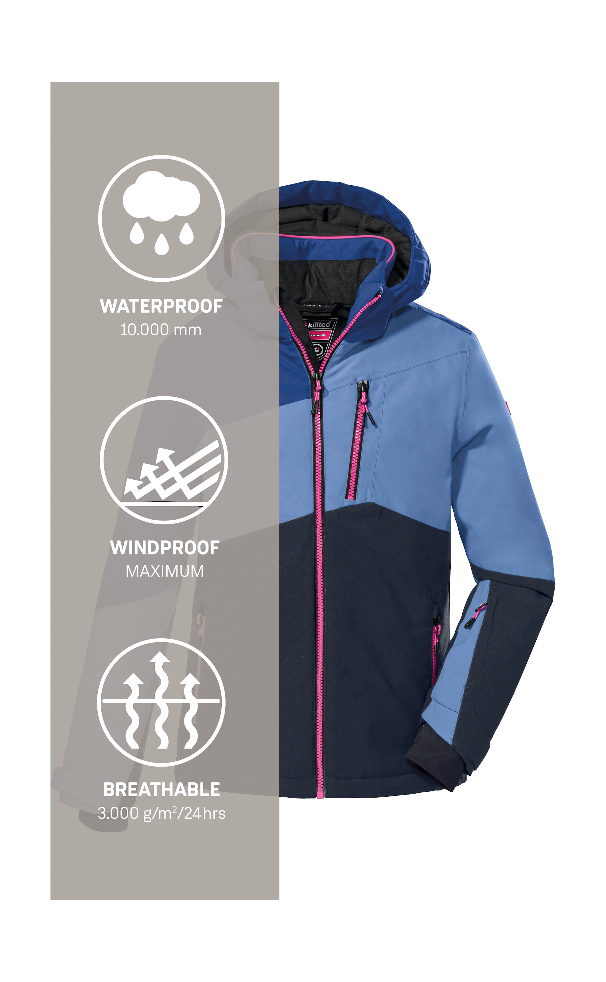 Killtec Skijacke »KSW 166 GRLS SKI JCKT«