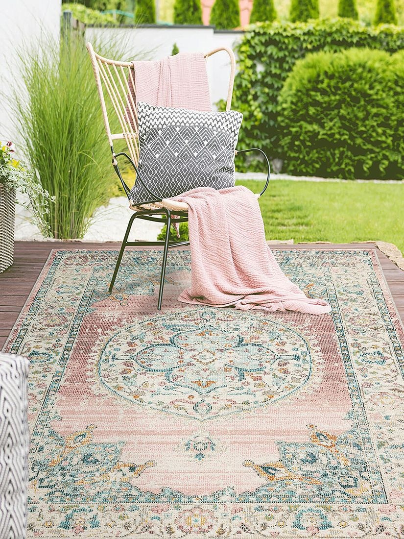 the carpet Teppich »Palma Orient«, rechteckig, 4 mm Höhe, Outdoor moderner robuster In und Outdoor Teppich