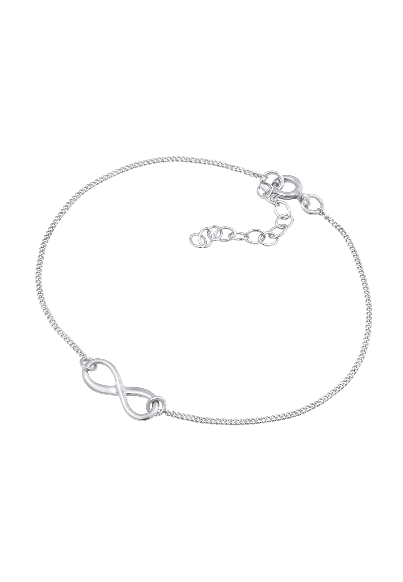 Elli Armkette »Armband Panzer Infinity Unendlichkeit Symbol 925 Silber«
