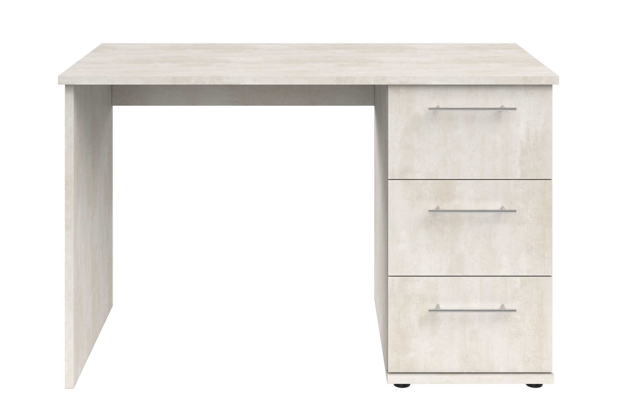 VOGL Möbelfabrik Schreibtisch »Tobi, optional mit Tastaturauszug,«, mit 3 Schubkästen, Breite 115 cm, Made in Germany
