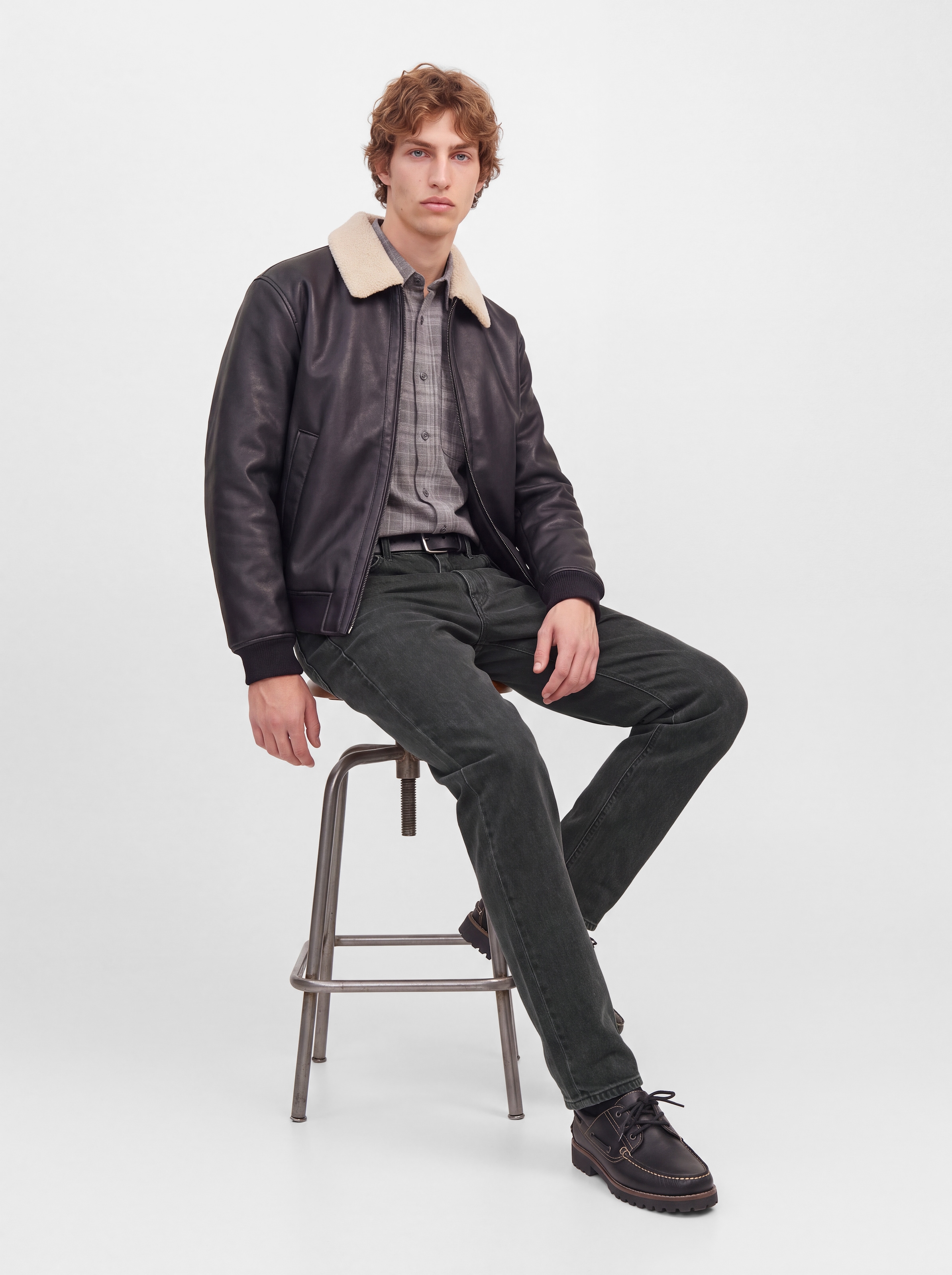 Jack & Jones Regular-fit-Jeans »JJICLARK JJFELIX AM 291« Baumwollmischung, regular fit