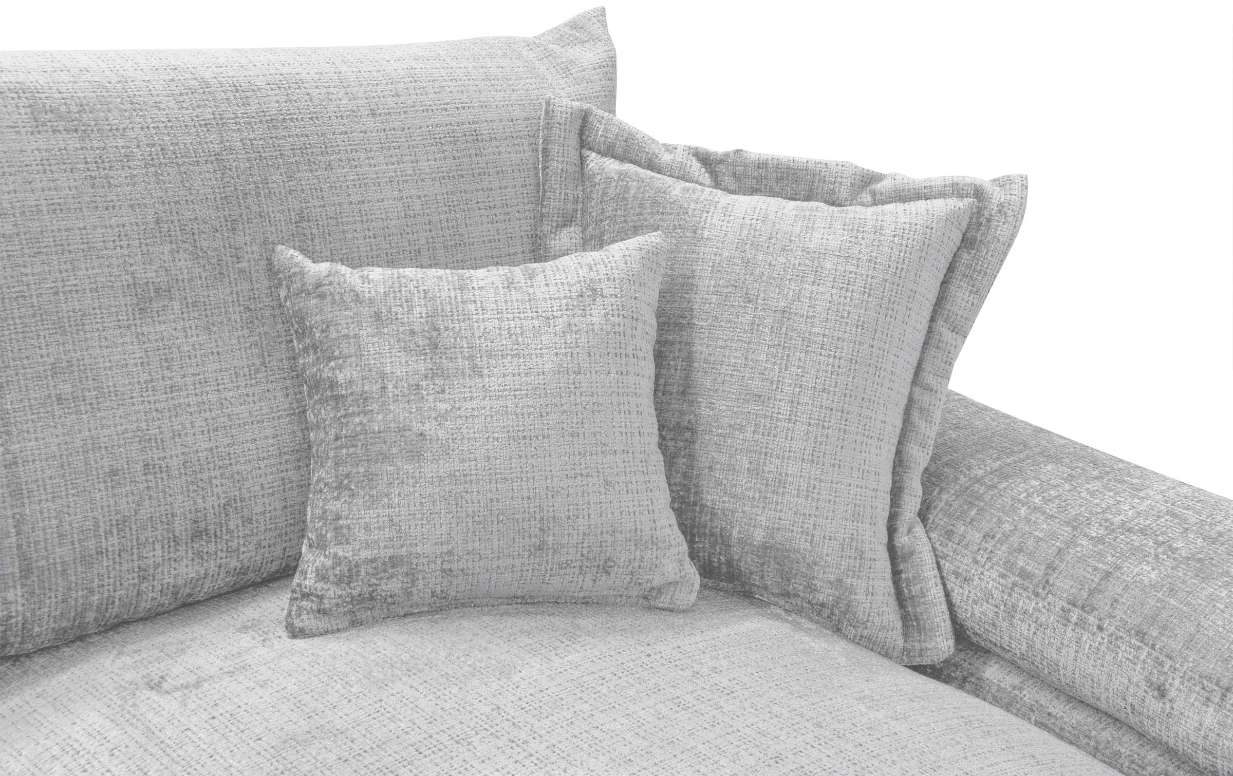 Home affaire Ecksofa »Soft&Cosy XL L-Form - Breite 246 cm«, Mega-Sofa, Cord oder Chenille-Struktur, Federkern-Polsterung