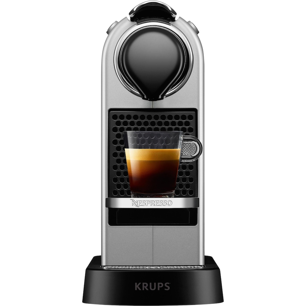 Nespresso Kapselmaschine »XN741B New CitiZ von Krups«, Wassertankkapazität: 1 Liter, inkl. Willkommenspaket mit 7 Kapseln