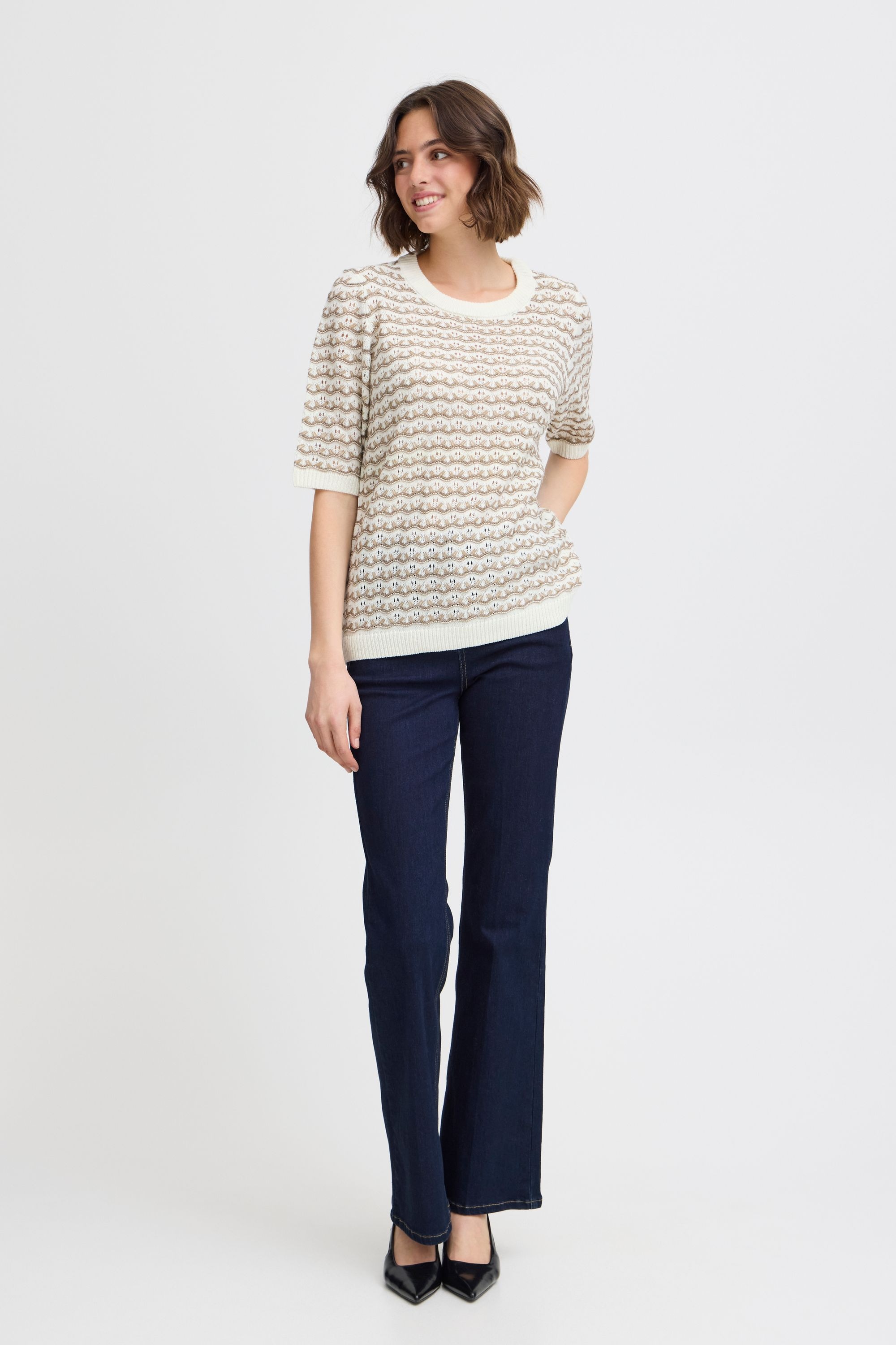 fransa Strickfleece-Pullover »Strickpullover FRLILJE PU 1«
