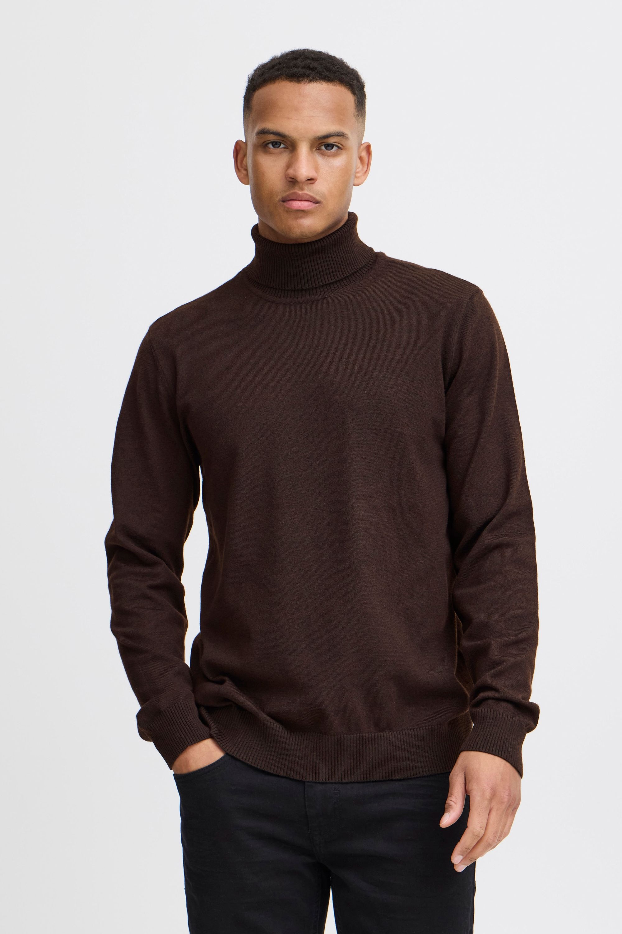 Blend Strickfleece-Pullover »Strickpullover BHBRUTON roll neck knit«