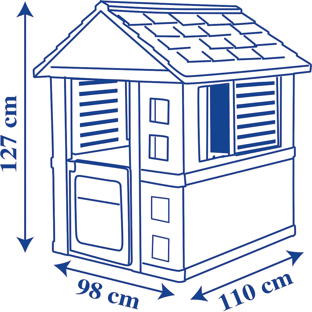 Smoby Spielhaus »PAW Patrol«, aus UV-stabilem, langlebigem Kunststoff; Made in Europe