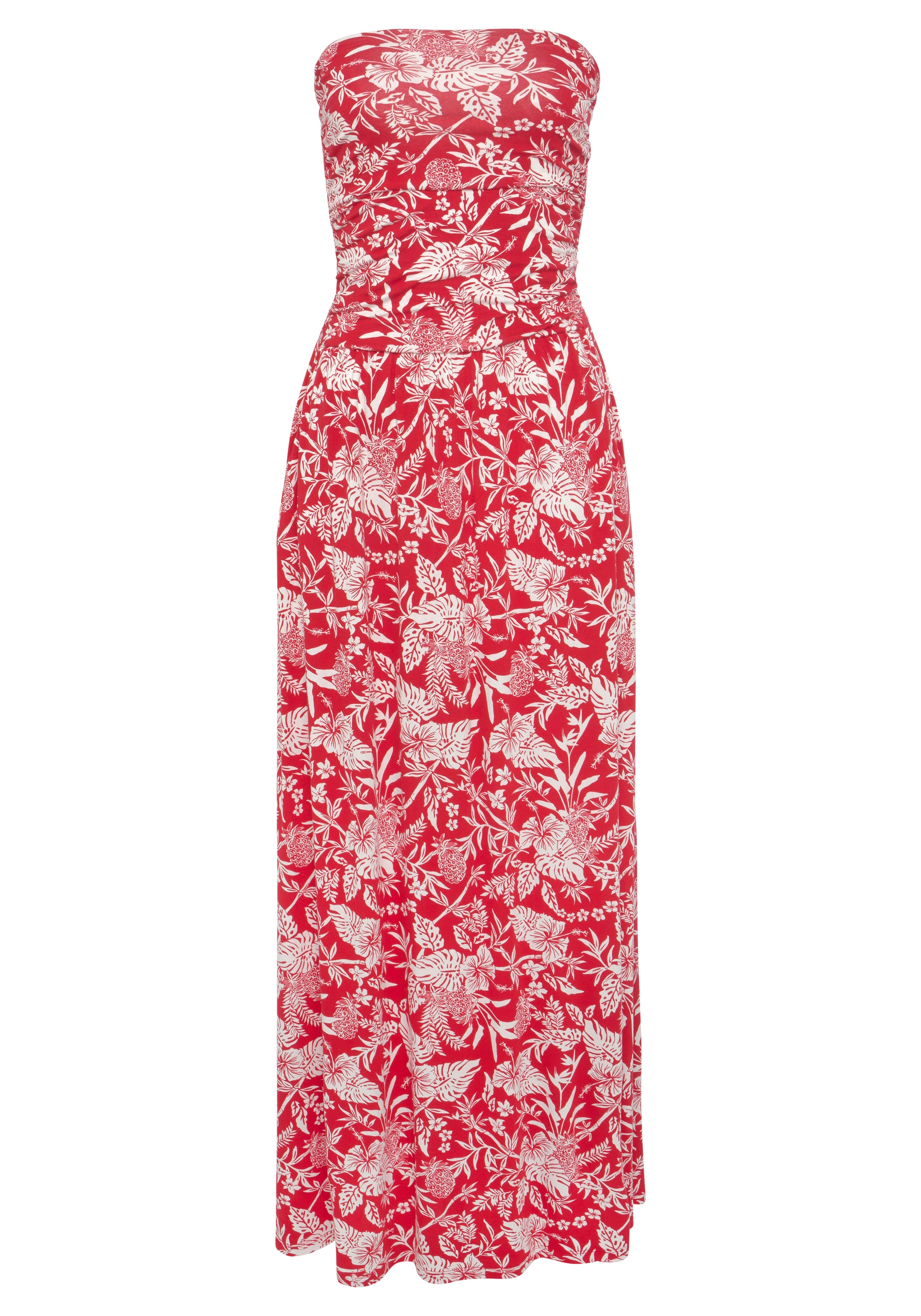 LASCANA Maxikleid, mit schmalem Oberteil