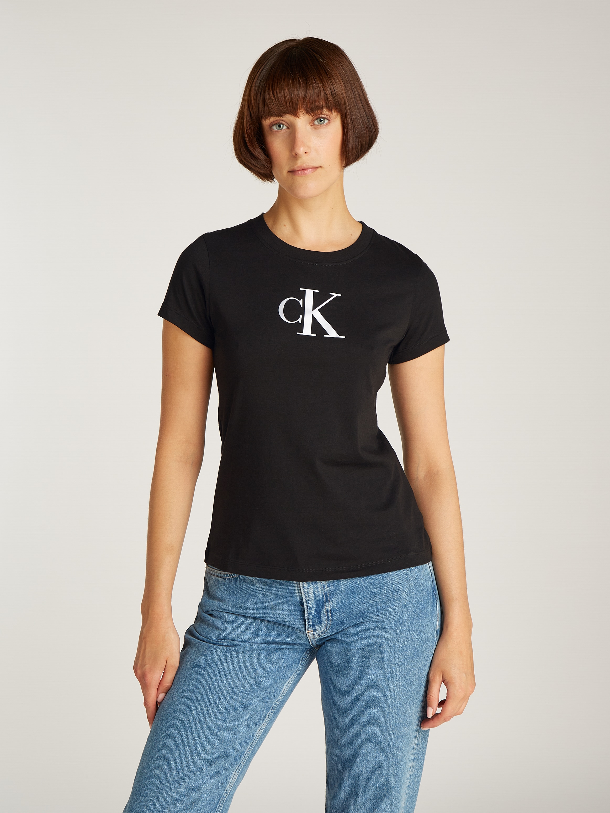 Calvin Klein Jeans T-Shirt, mit Logomarkenlabel