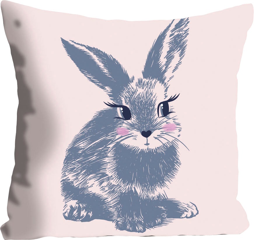 queence Dekokissen »Nengah« mit einem schüchternen Hasen