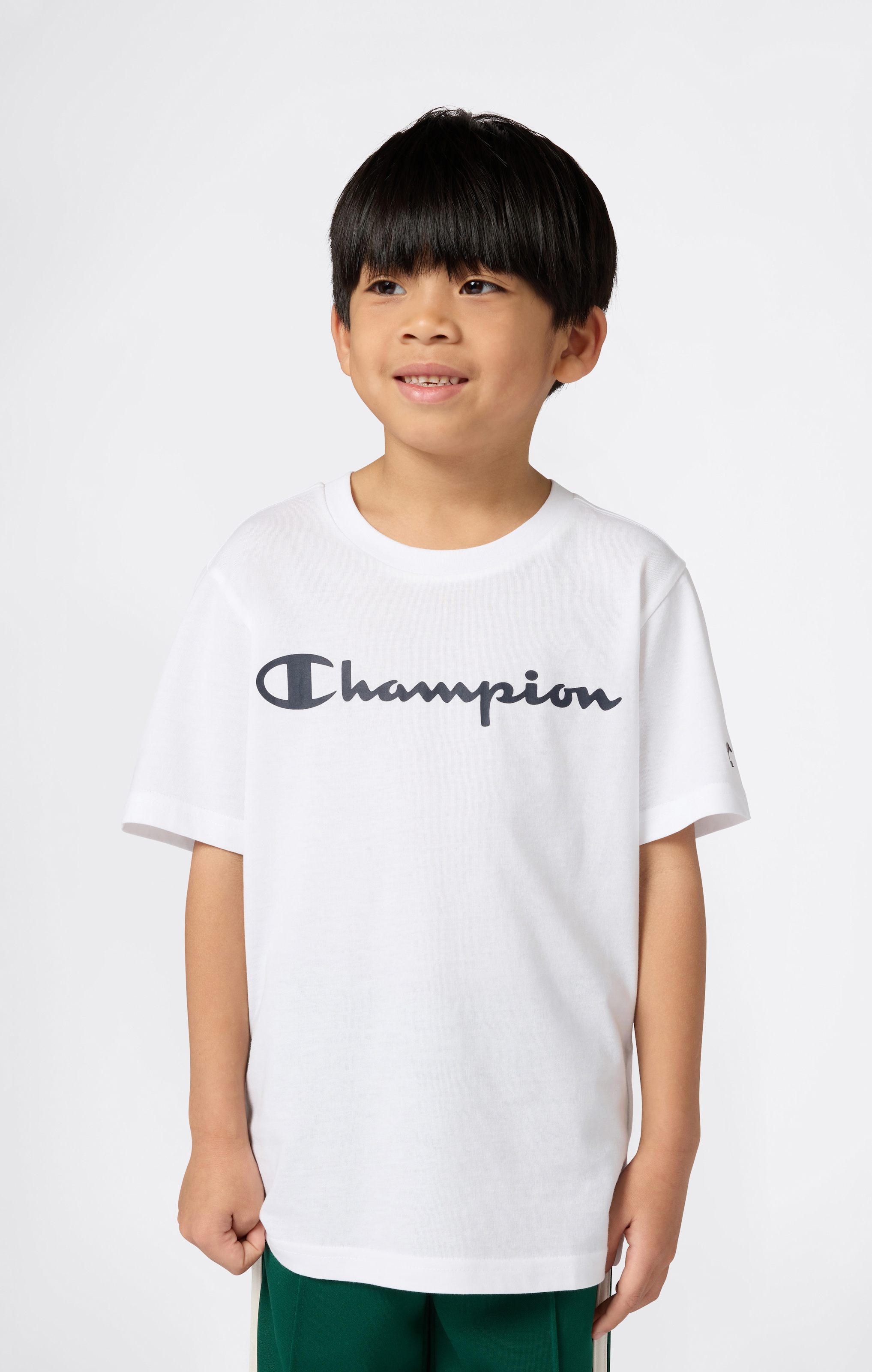 Champion T-Shirt »SPORTWEAR T-SHIRT Standard Fit« für Kinder, Kurzarm, für Sportmode und aktive Freizeit